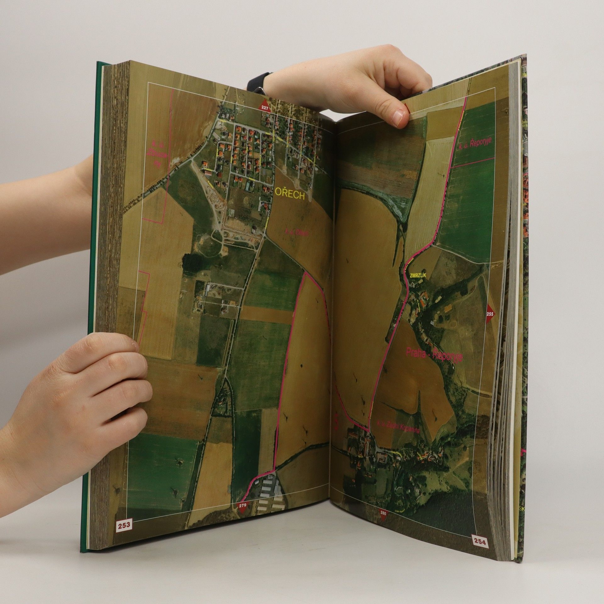 Kolektiv autorů Praha atlas ortofotomap 1:5 000