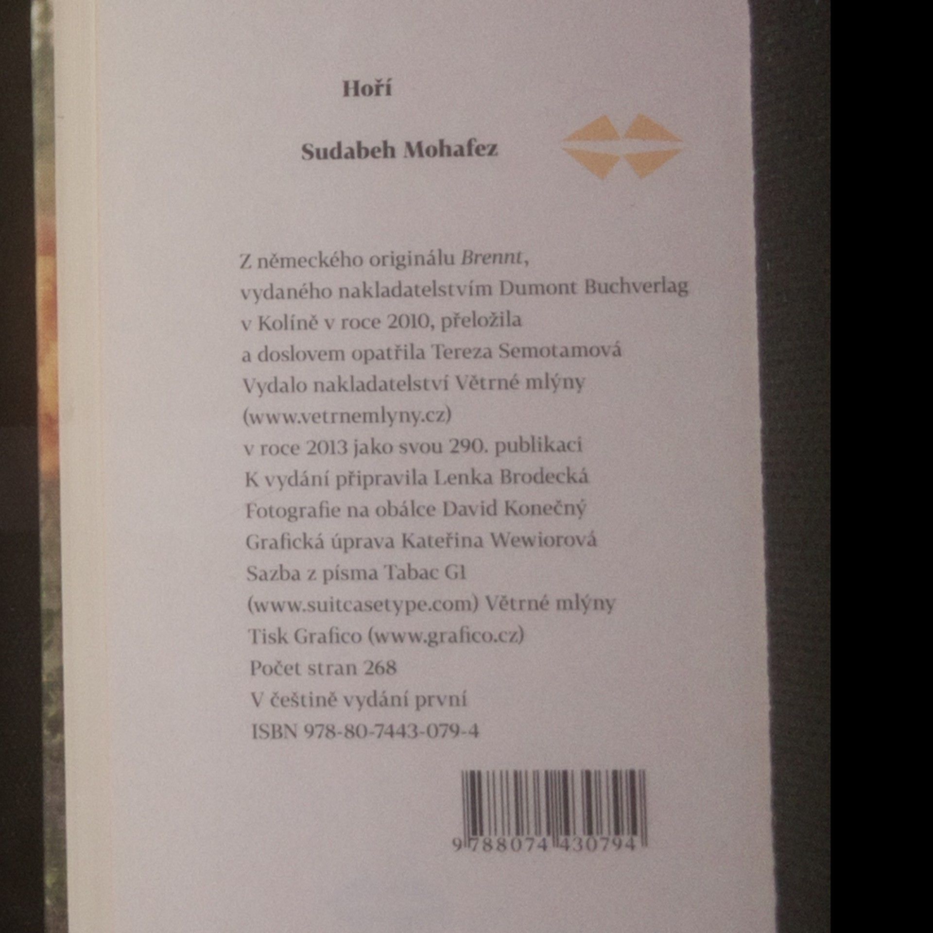 Sudabeh Mohafez Hoří