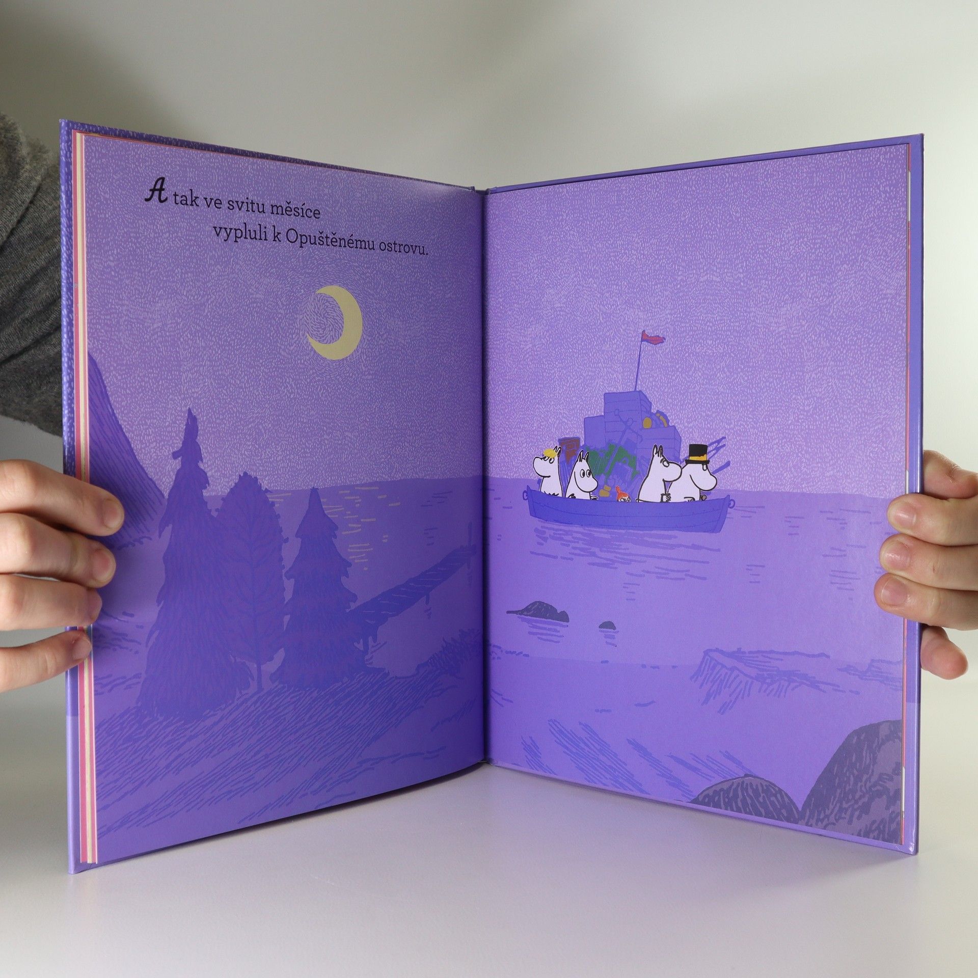 Tove Jansson Muminek a noční dobrodružství