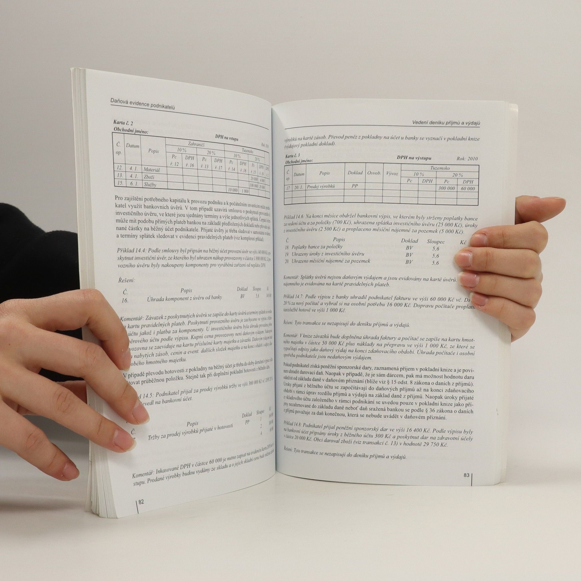 Jaroslav Sedláček Daňová evidence podnikatelů 2010