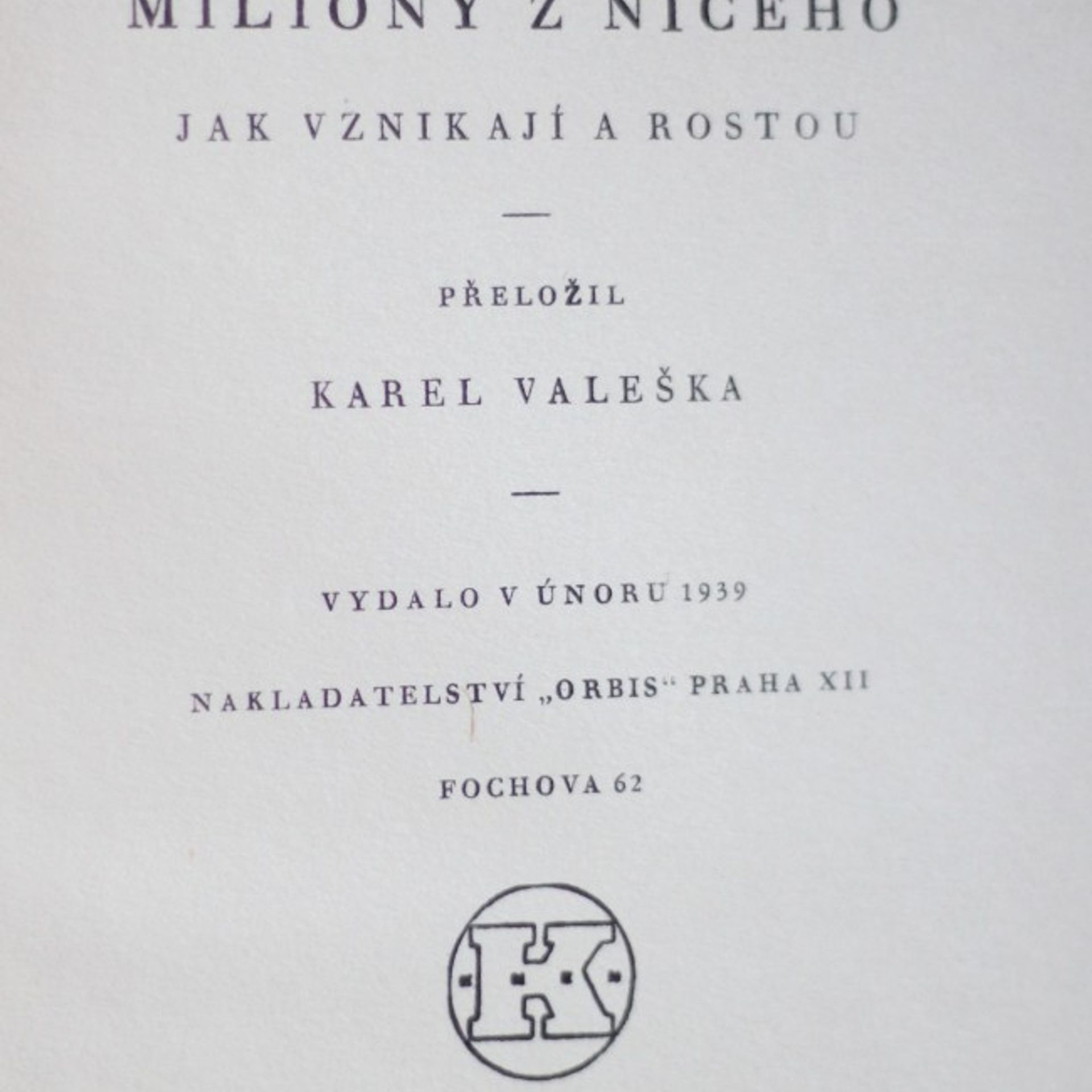 Egon Jameson Miliony z ničeho : jak vznikají a rostou