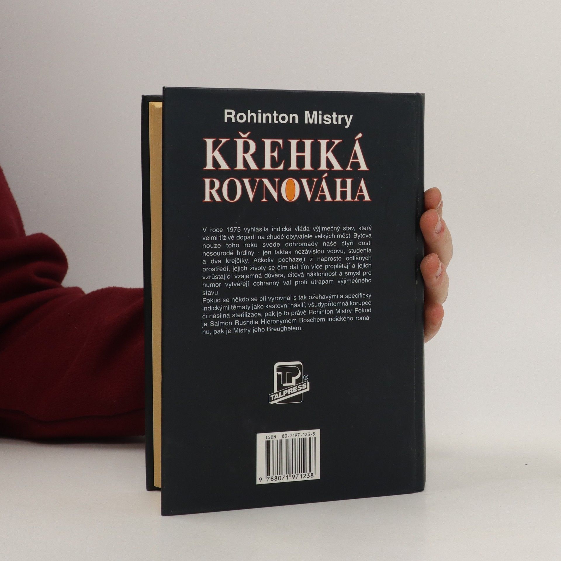 Rohinton Mistry Křehká rovnováha