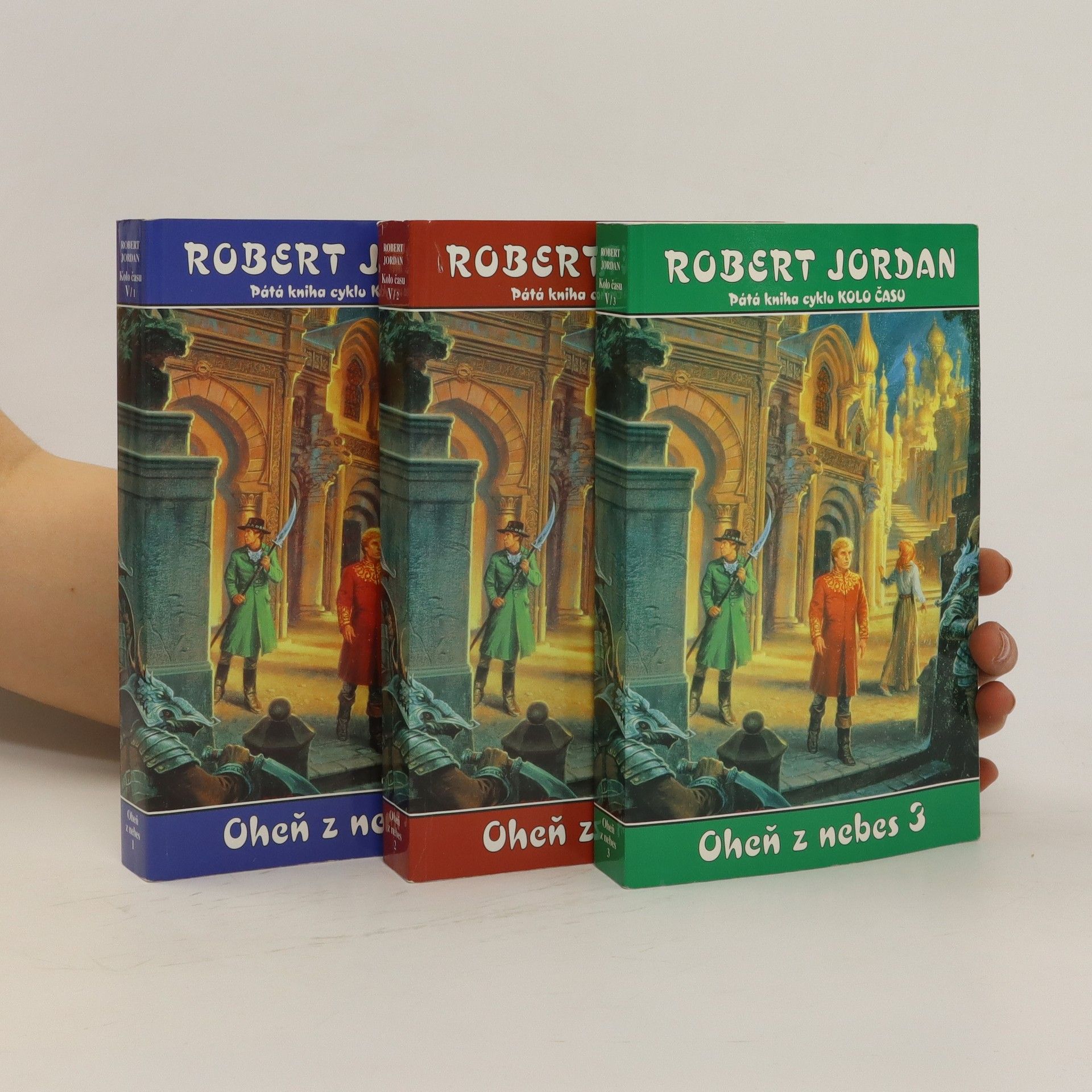Robert Jordan Oheň z nebes. 1.-3. díl
