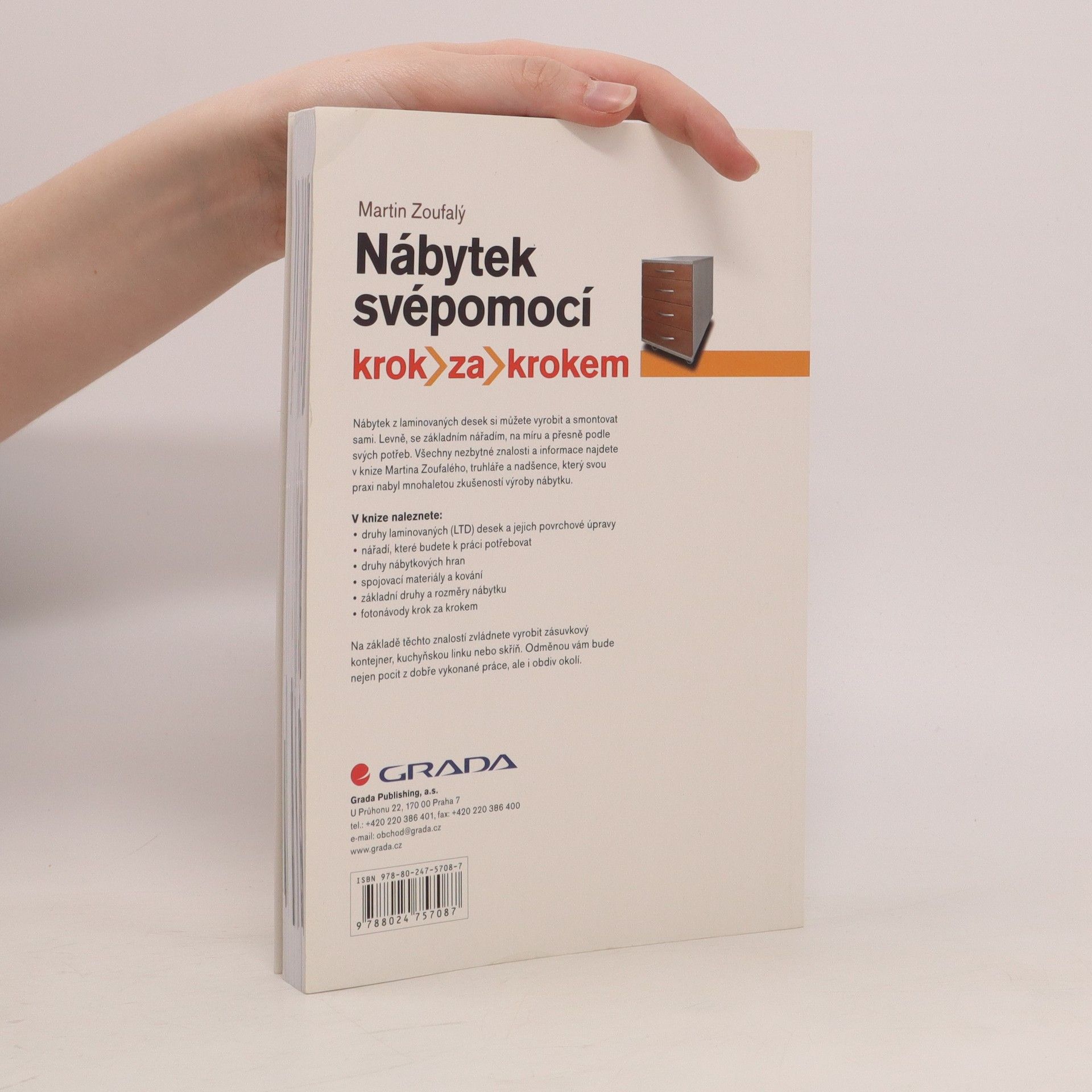 Martin Zoufalý Nábytek svépomocí krok za krokem