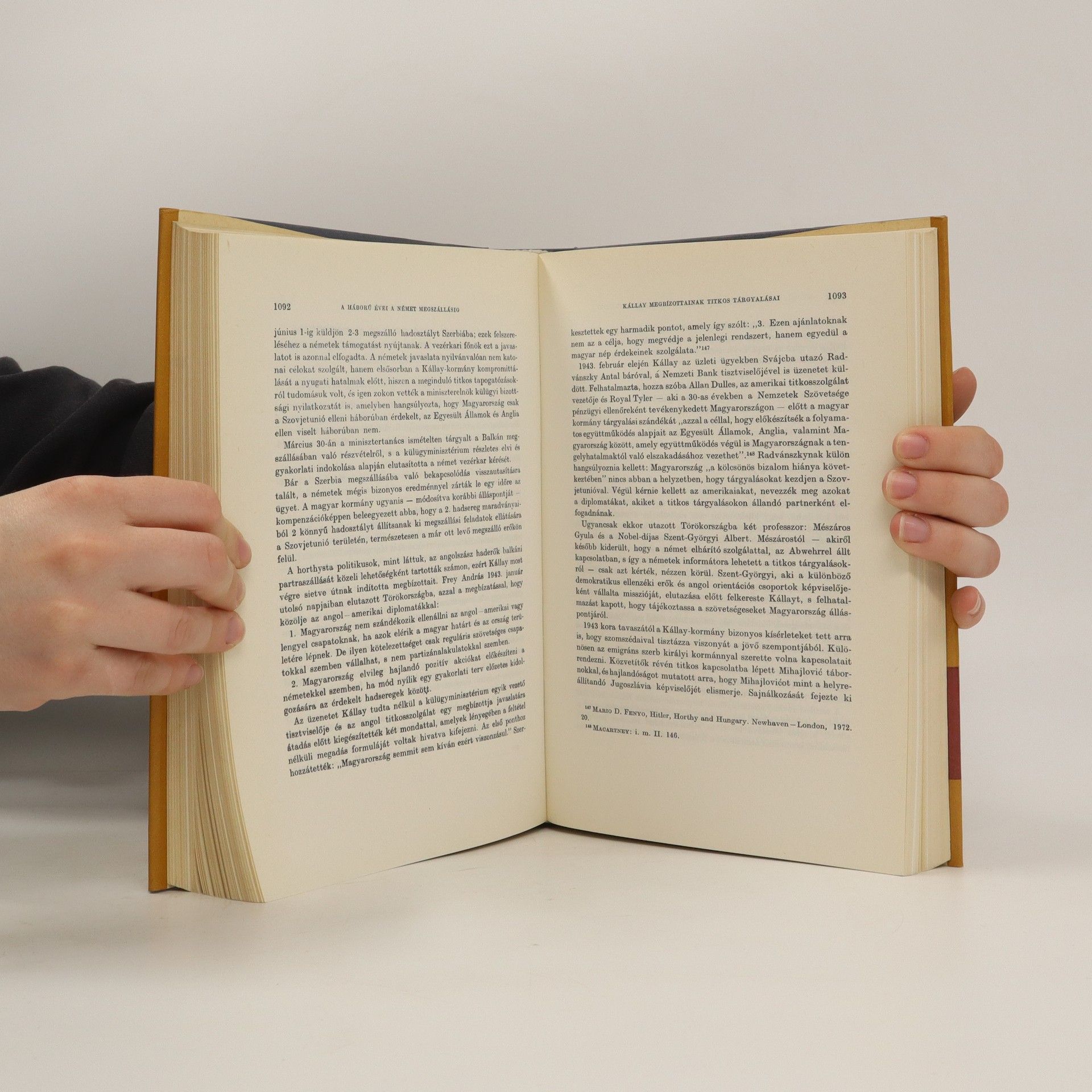 Autorenkollektiv Magyarország története 1918-1919, 1919-1945