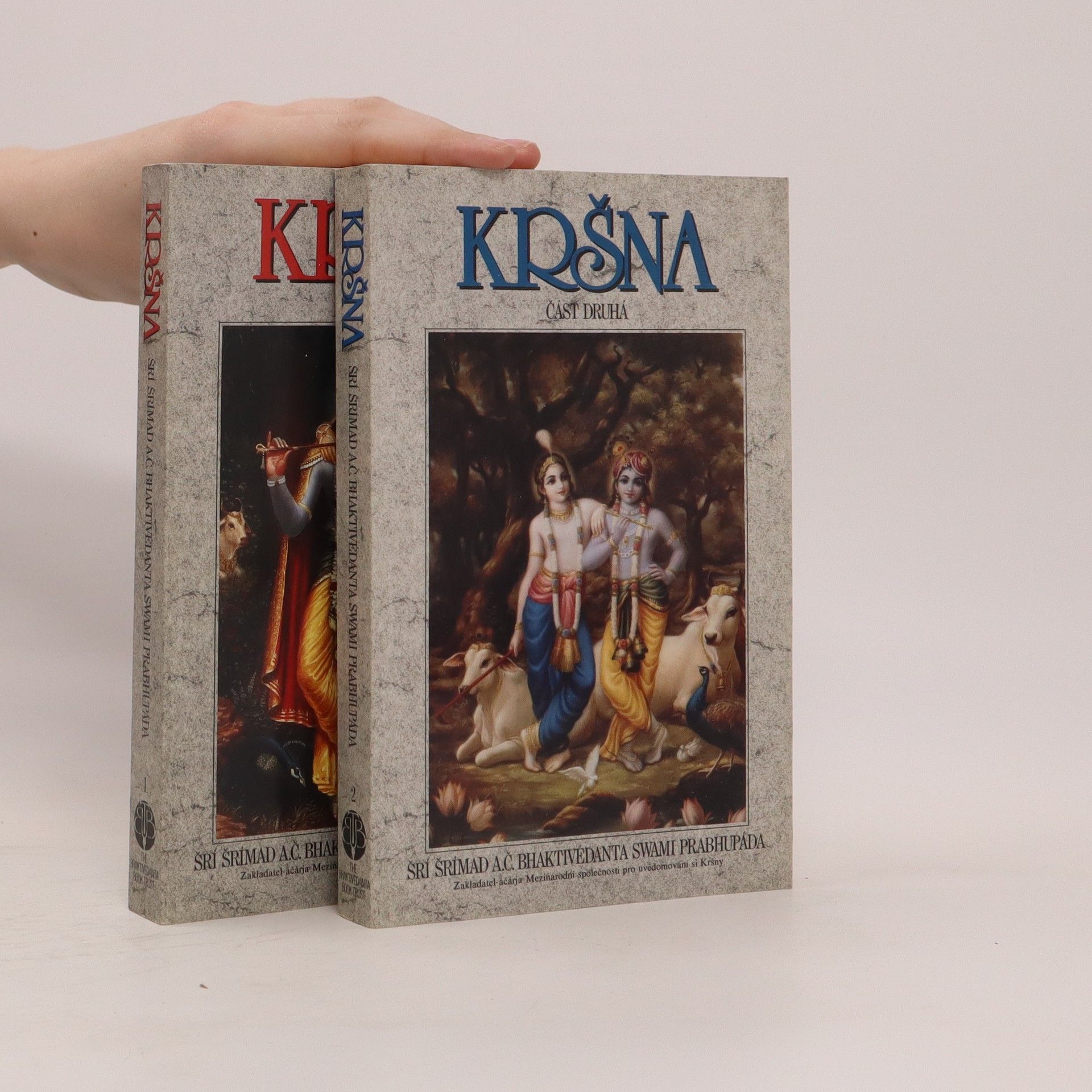 Prabhúpáda Swami Bhaktivédanta A. Č. Šrí Kršna. První a druhá část.