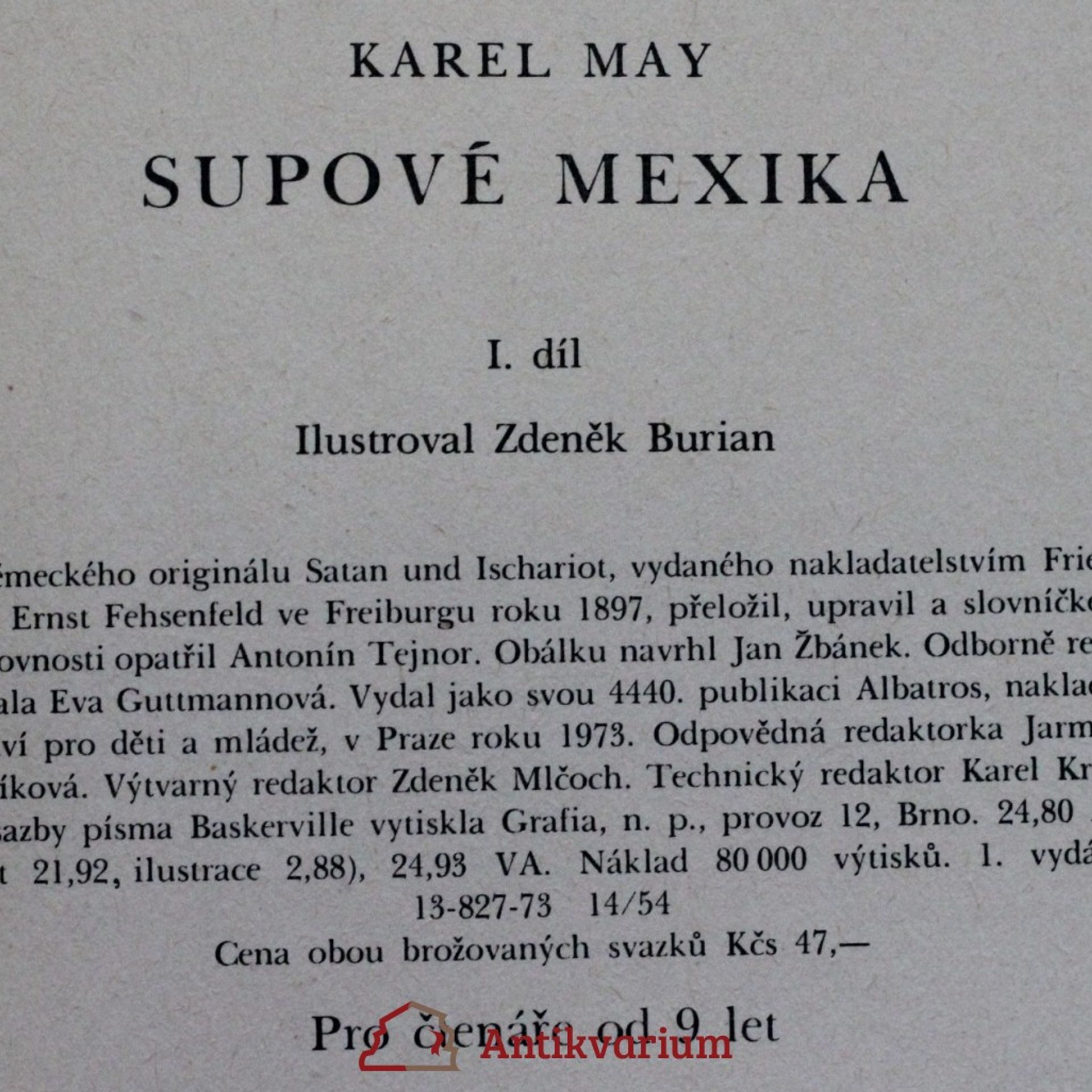 Karl May Supové Mexika. I. a II. díl