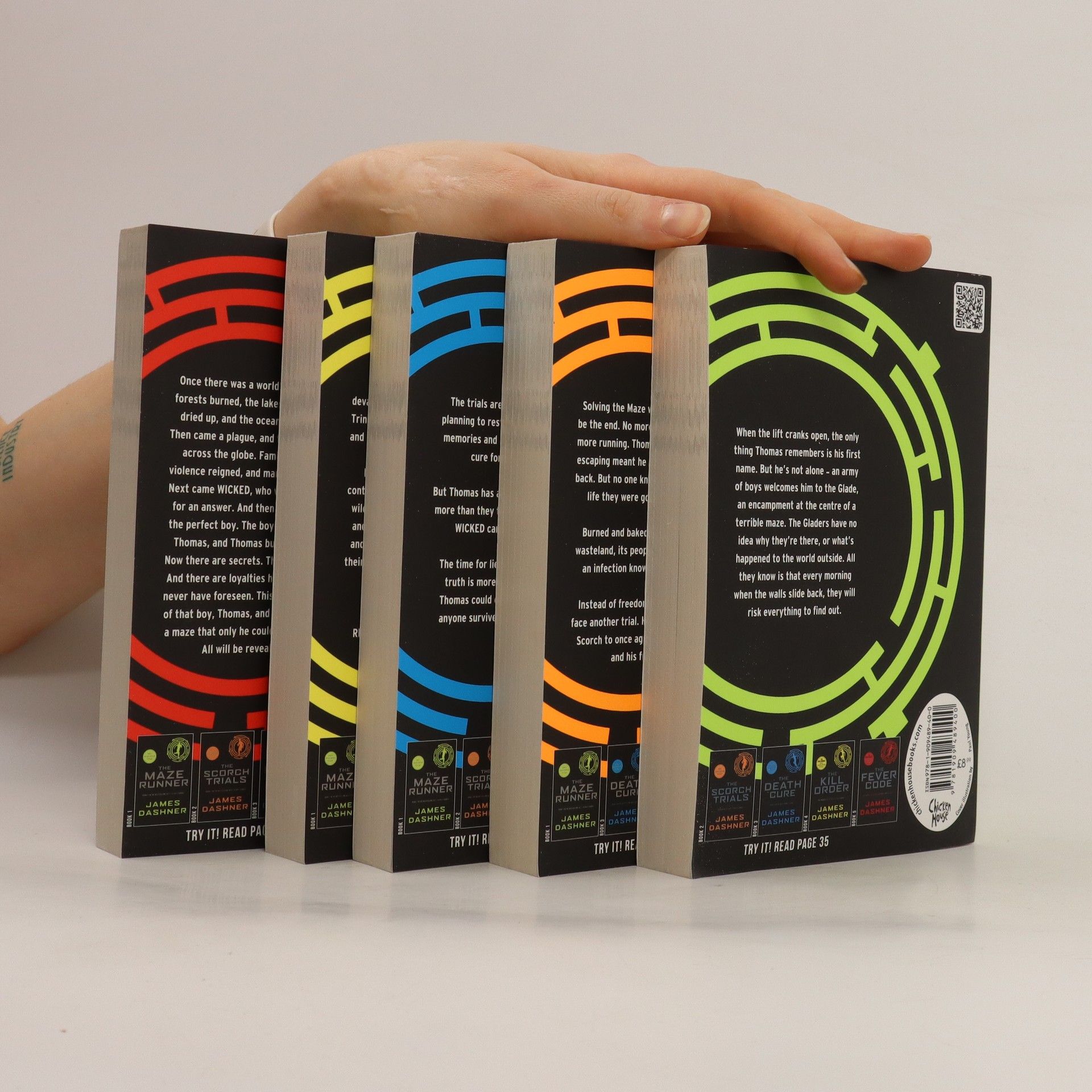 James Dashner The Maze Runner Series 1-5