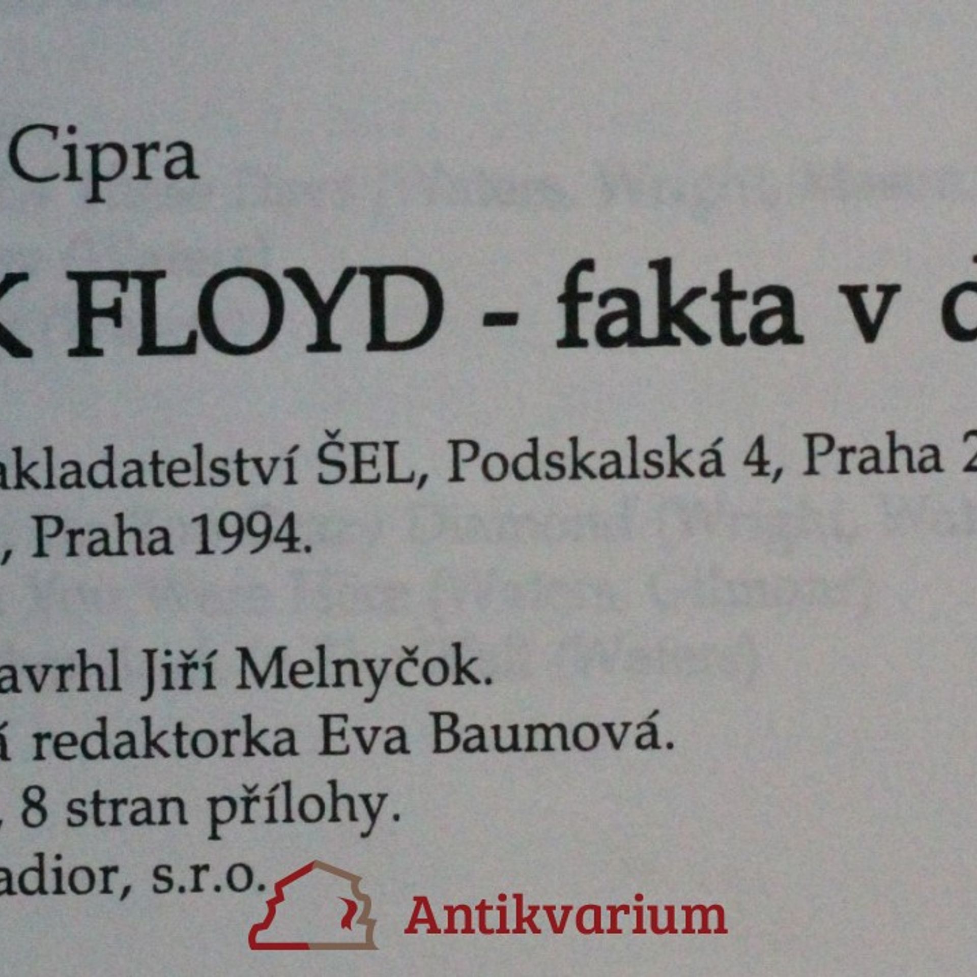 Michal Cipra Pink Floyd - fakta v datech