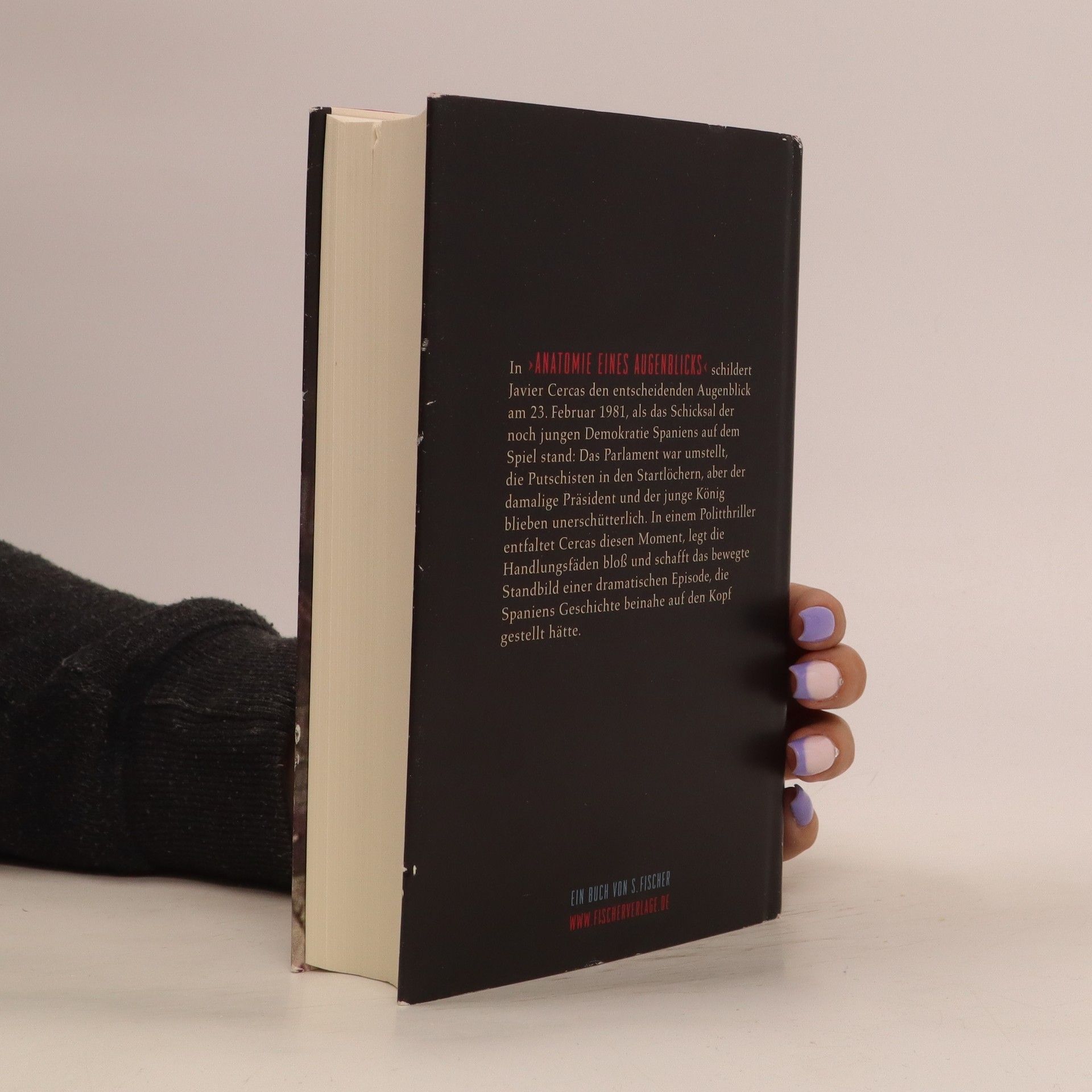 Javier Cercas Anatomie eines Augenblicks