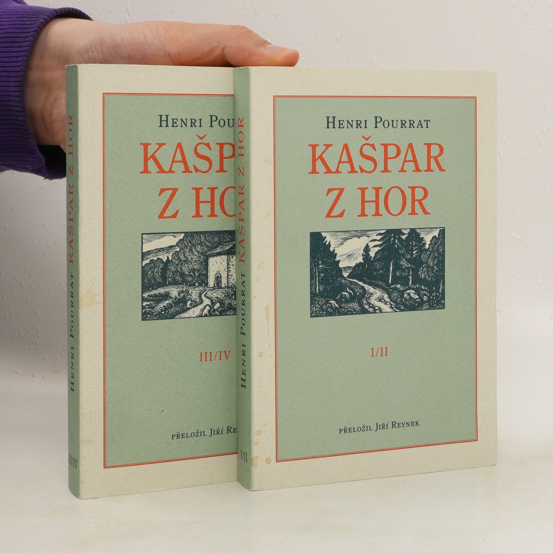 Henri Pourrat Kašpar z hor I./II.+III./IV.