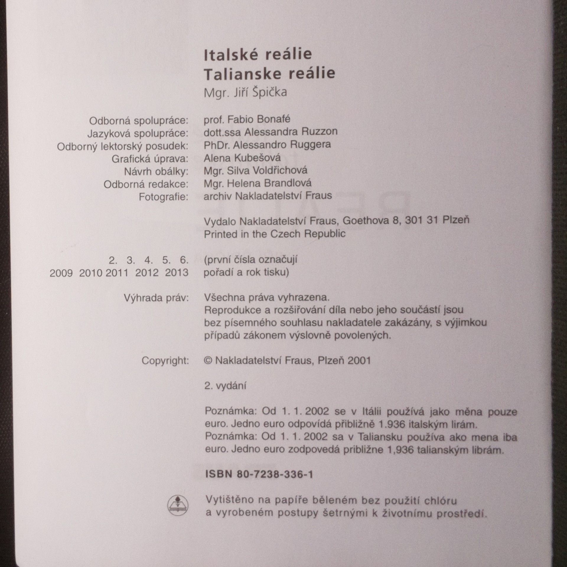 Jiri Spicka Italské reálie