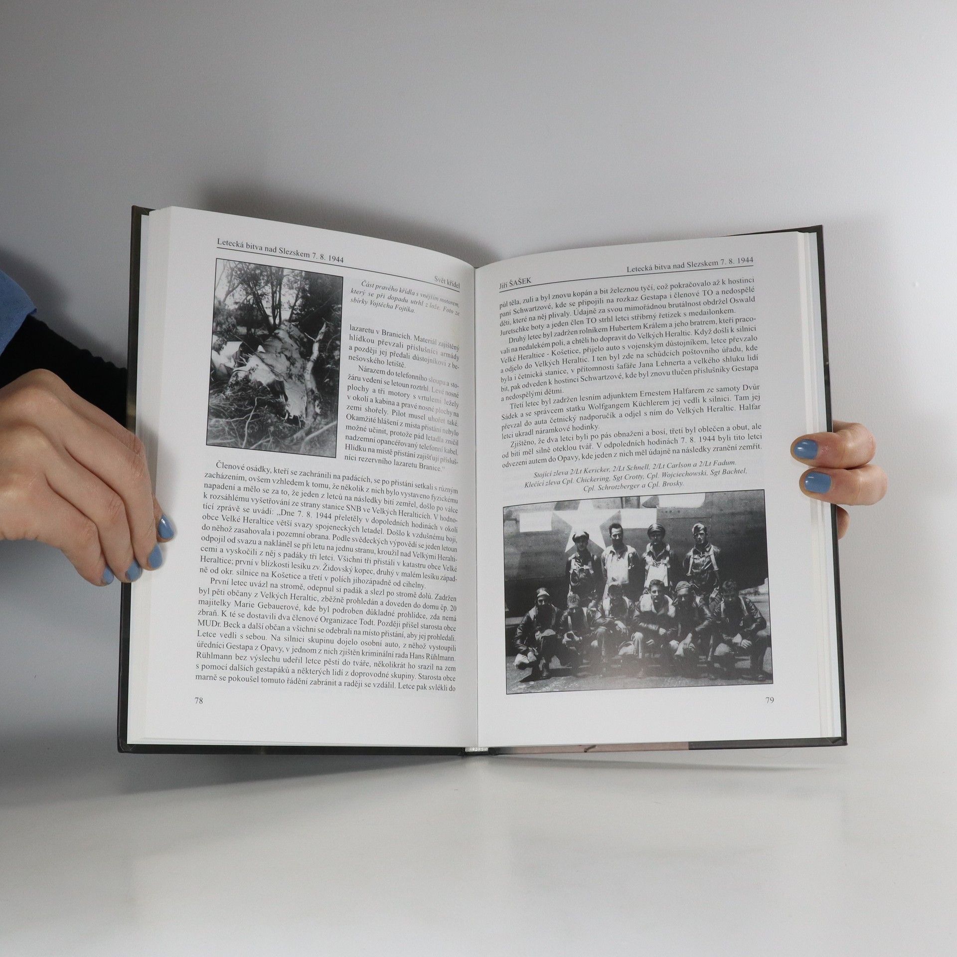 Jiří Šašek Letecká bitva nad Slezskem. Zkáza letounů 15. letecké armády v souvislostech. 7.8.1944