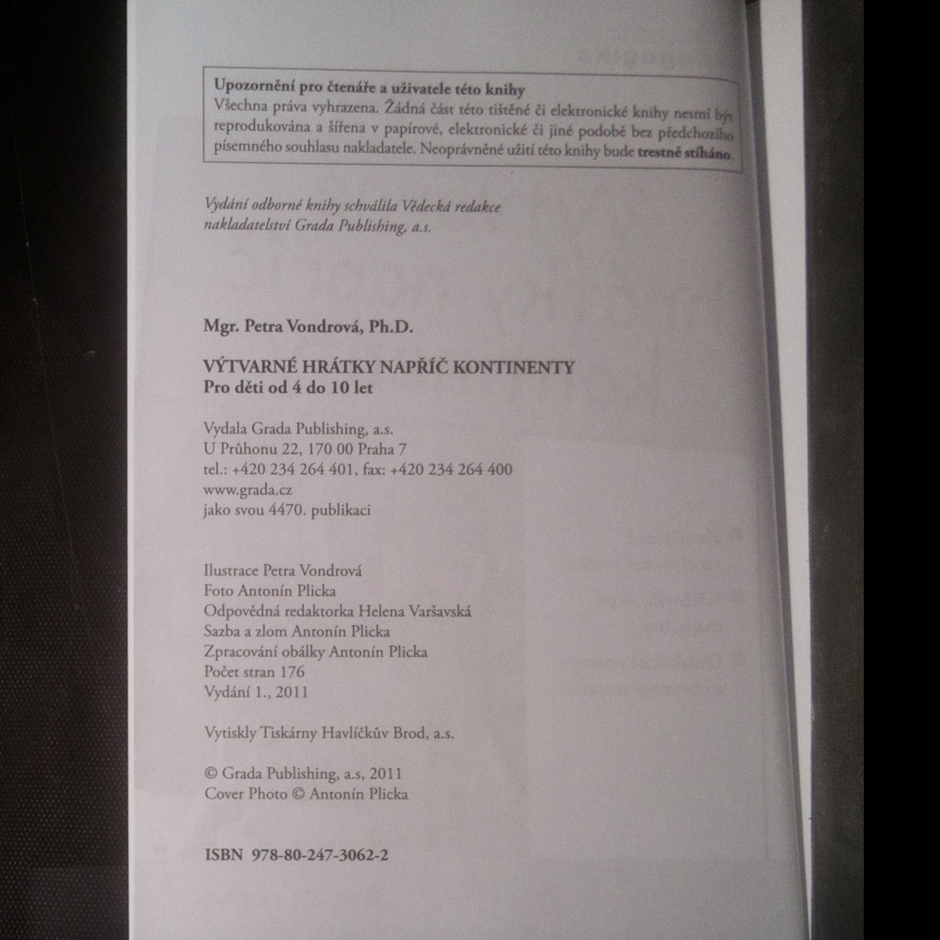 Petra Vondrová Výtvarné hrátky napříč kontinenty