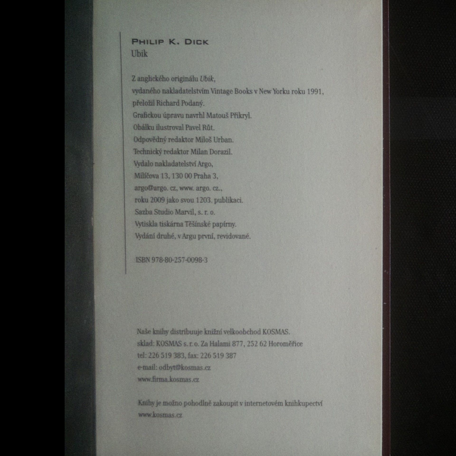 Philip K. Dick Ubik