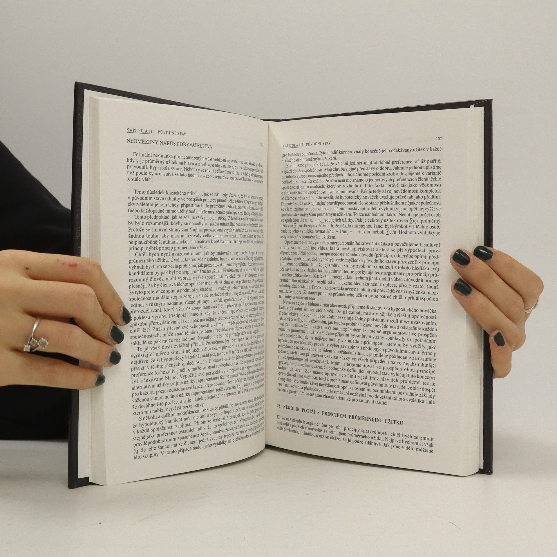 John Rawls Teorie spravedlnosti