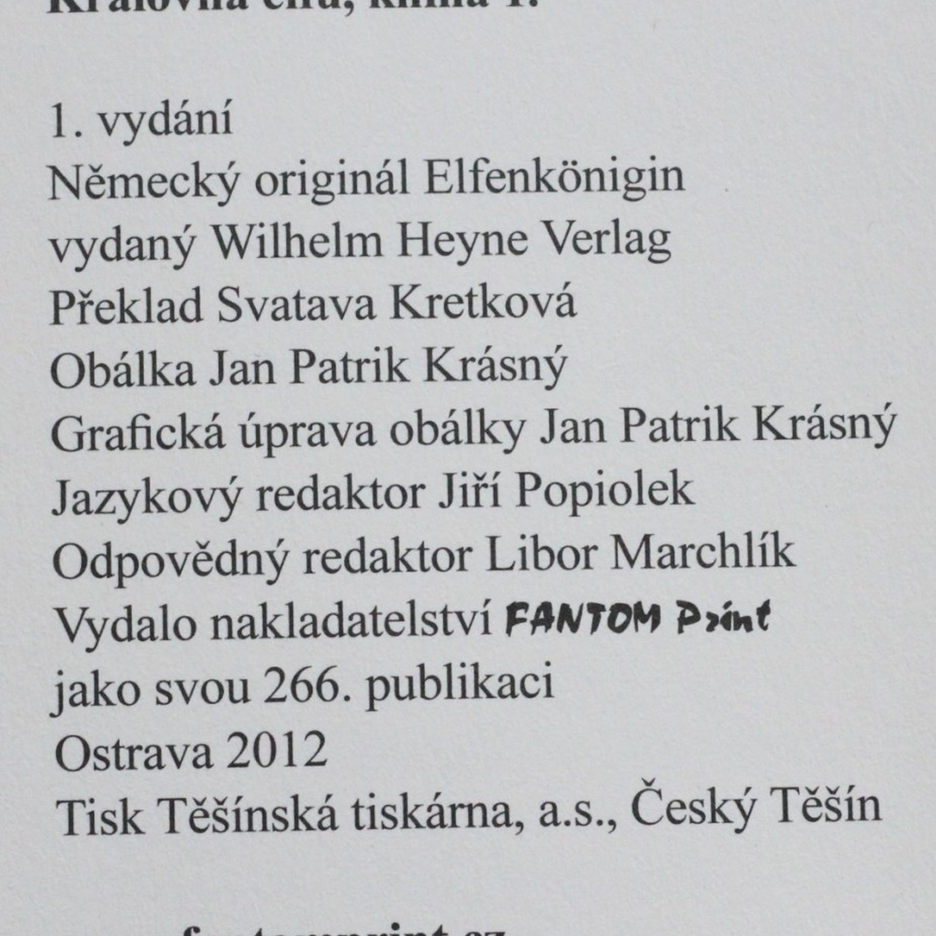 Bernhard Hennen Královna elfů, kniha I.