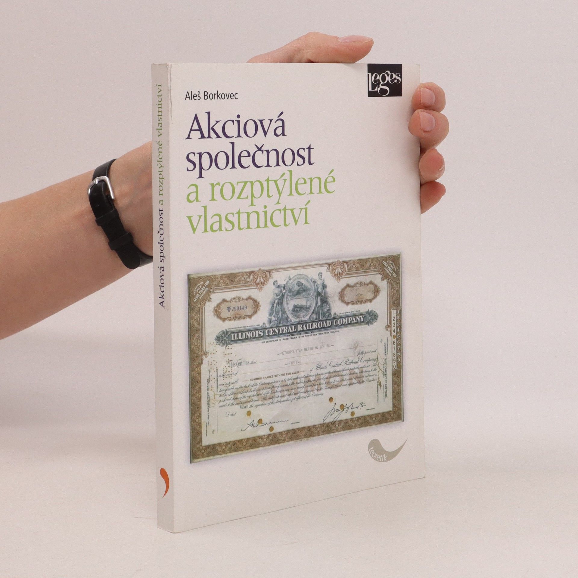 Aleš Borkovec Akciová společnost a rozptýlené vlastnictví