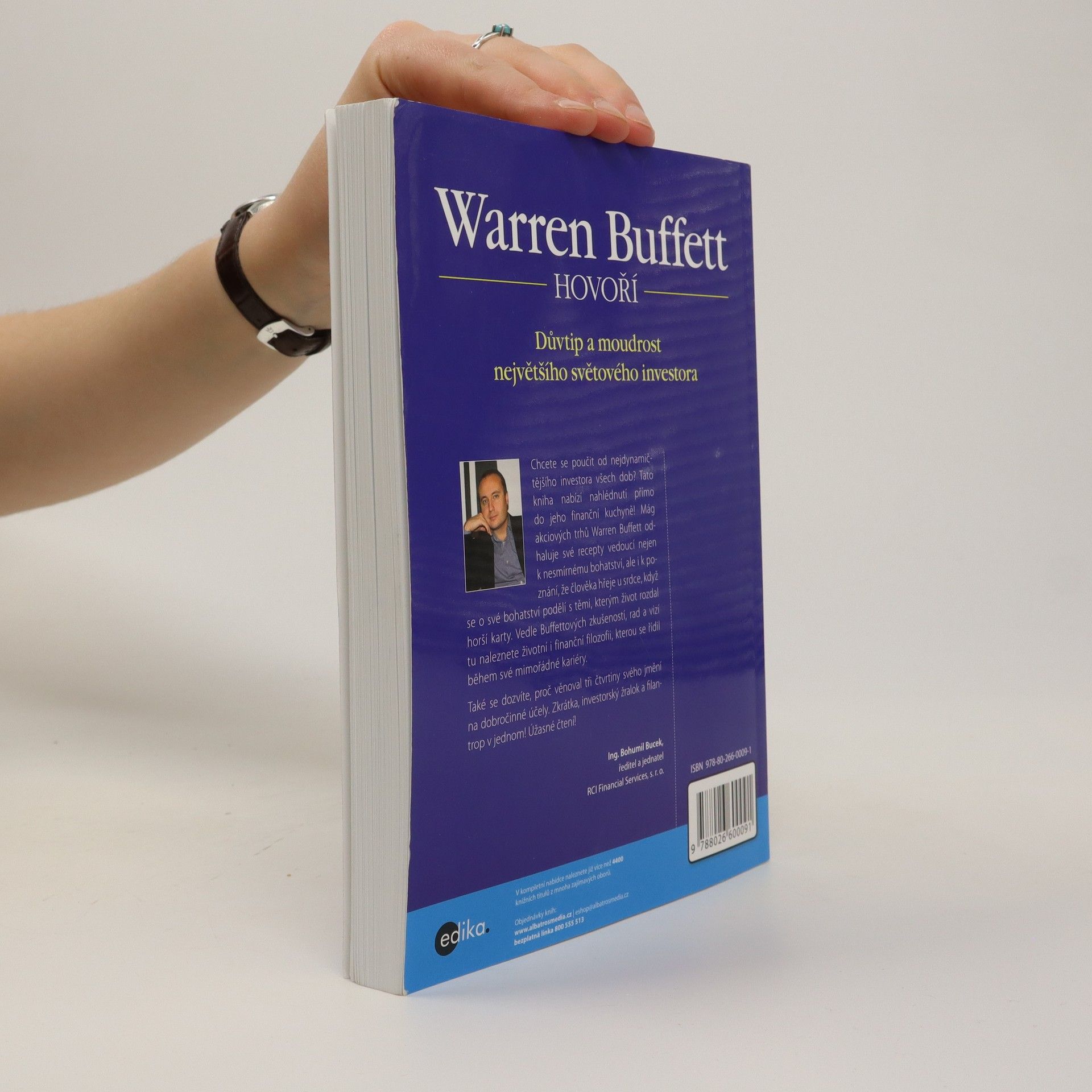 Janet Lowe Warren Buffett hovoří: důvtip a moudrost největšího světového byznysmena