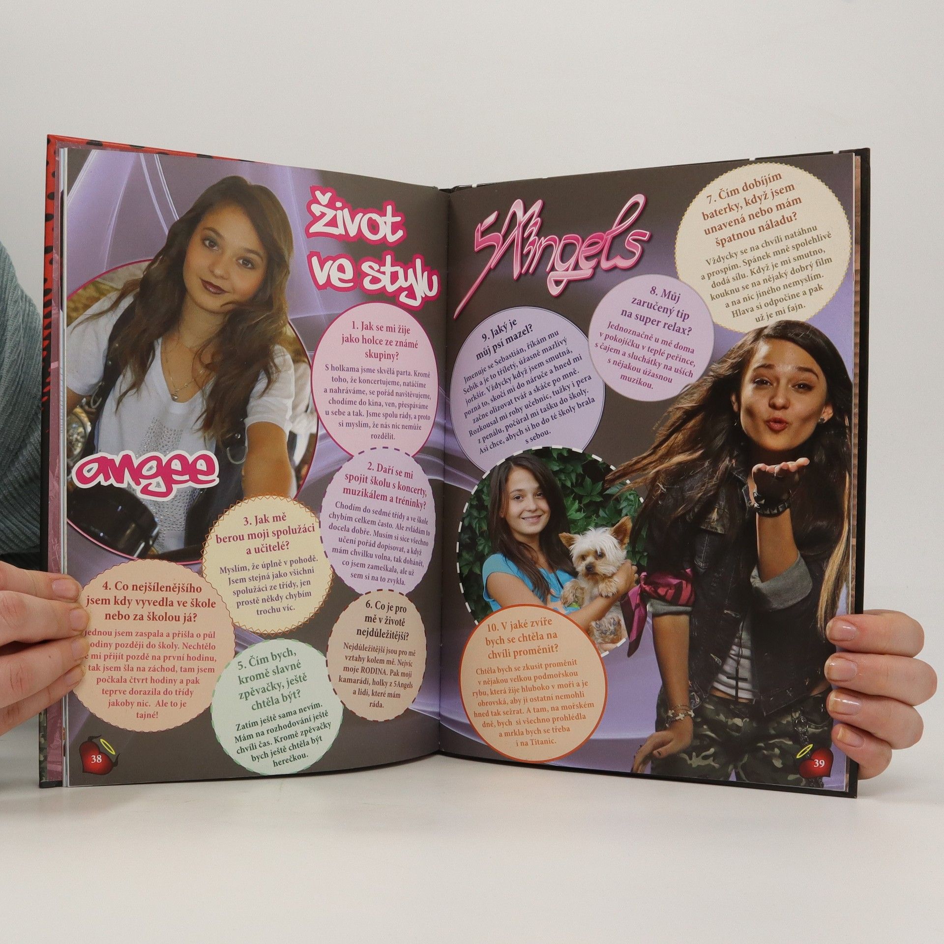 Hana Černá 5Angels Andílci za školou Jak se dělá muzikál
