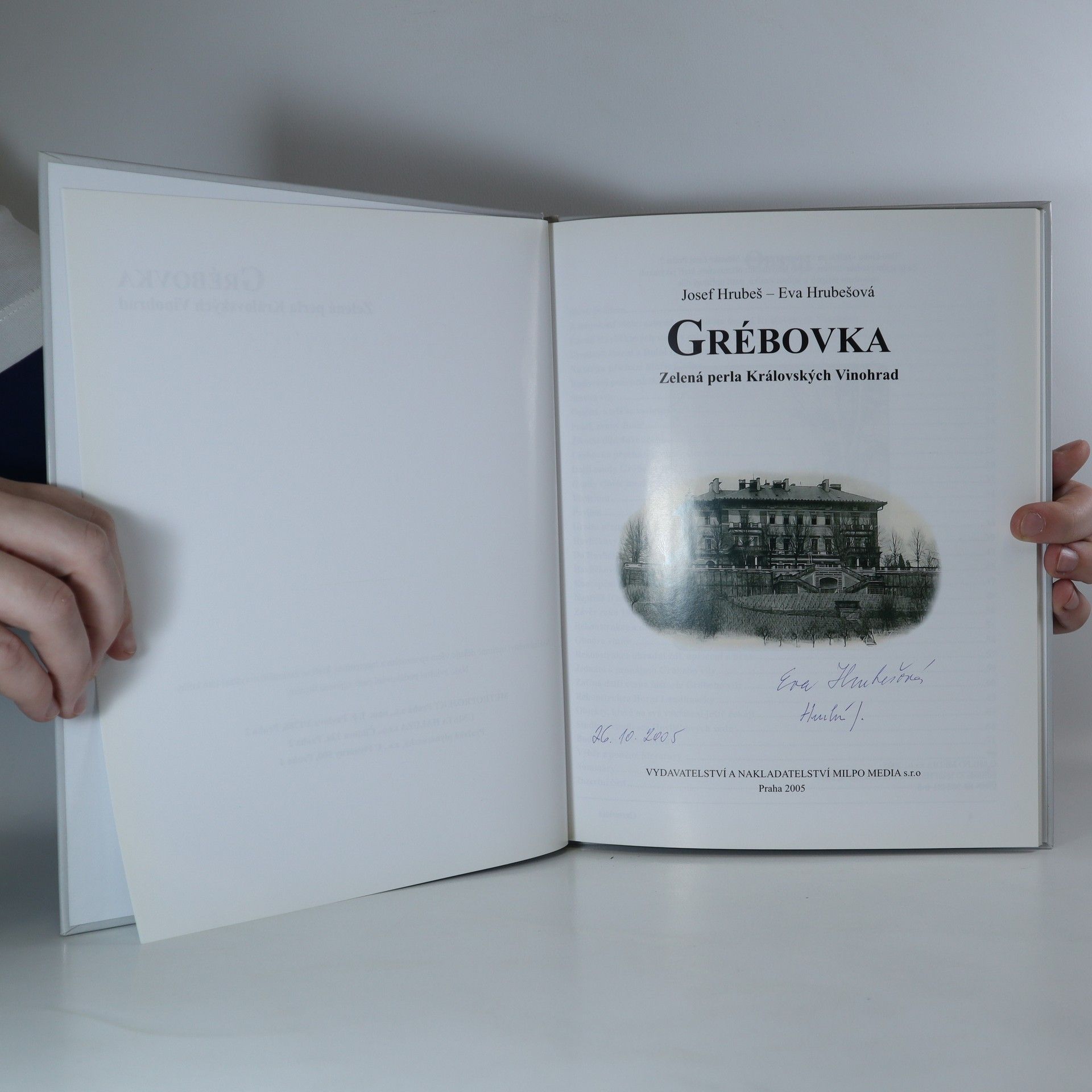Josef Hrubeš Grébovka: Zelená perla Královských Vinohrad