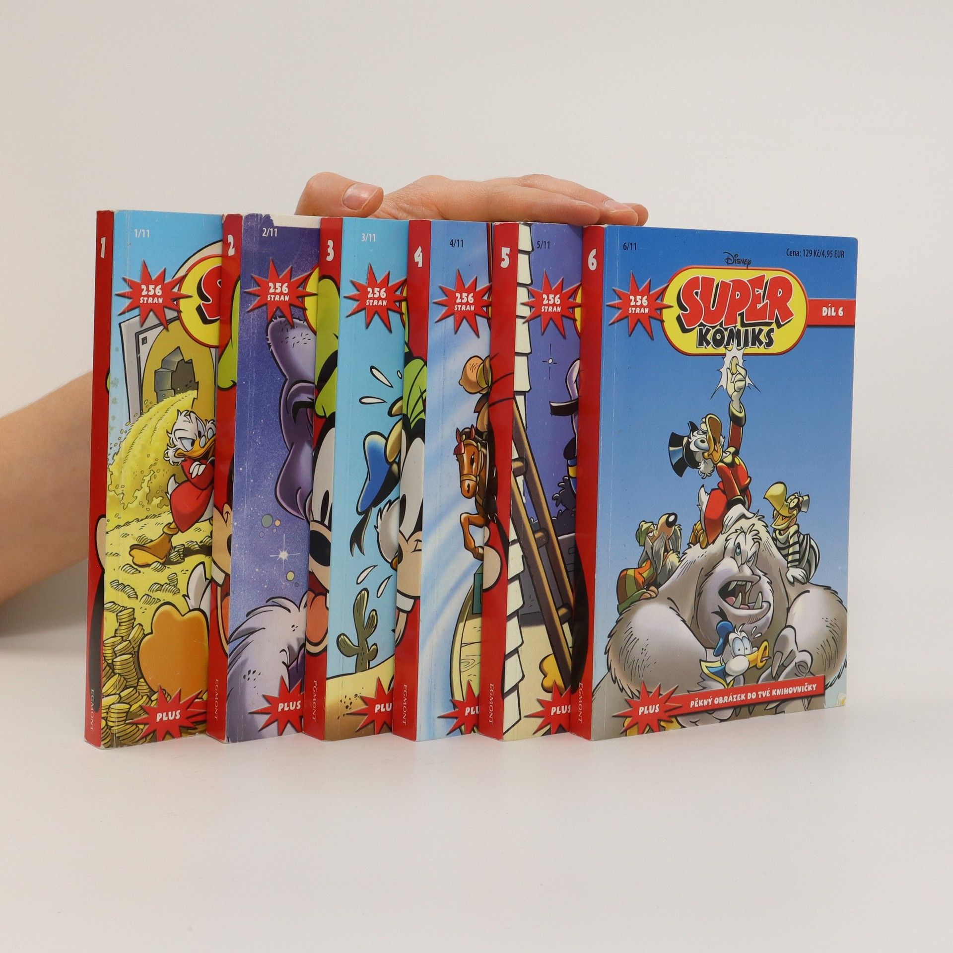 Autores varios Superkomis 1-6/11 (6 svazků, komplet v boxu)