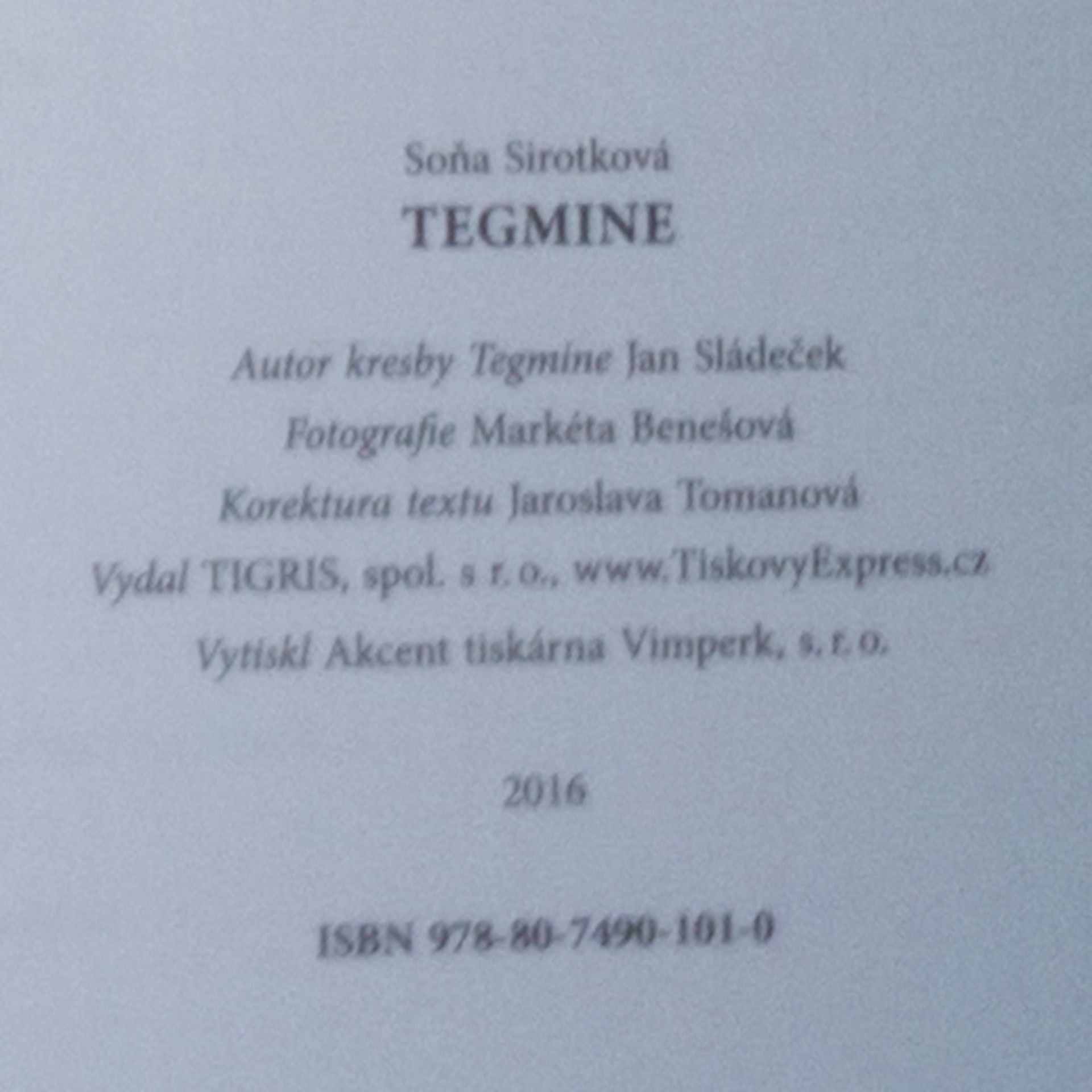Soňa Sirotková Tegmine