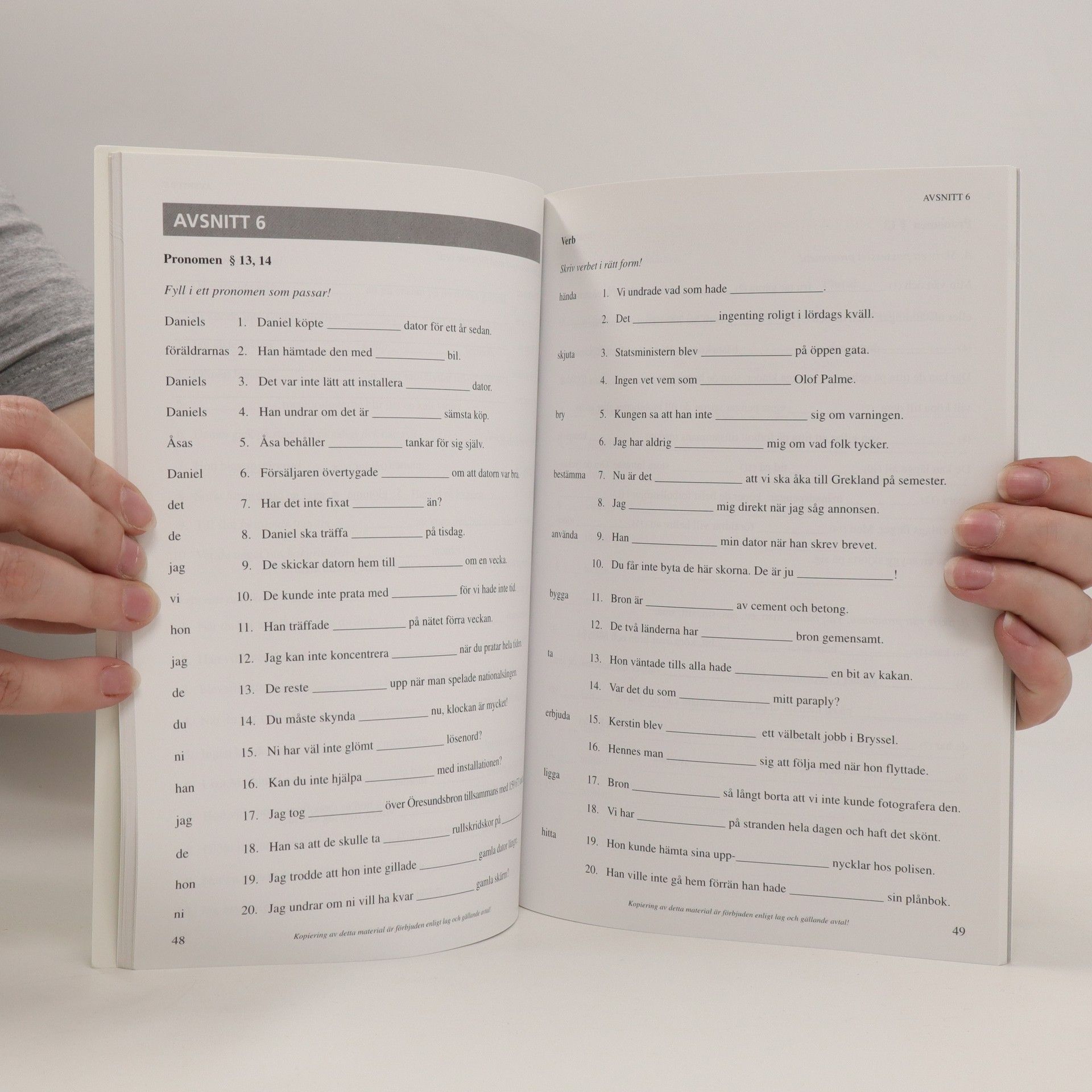Autorenkollektiv På svenska! Lärobok a övningsbok