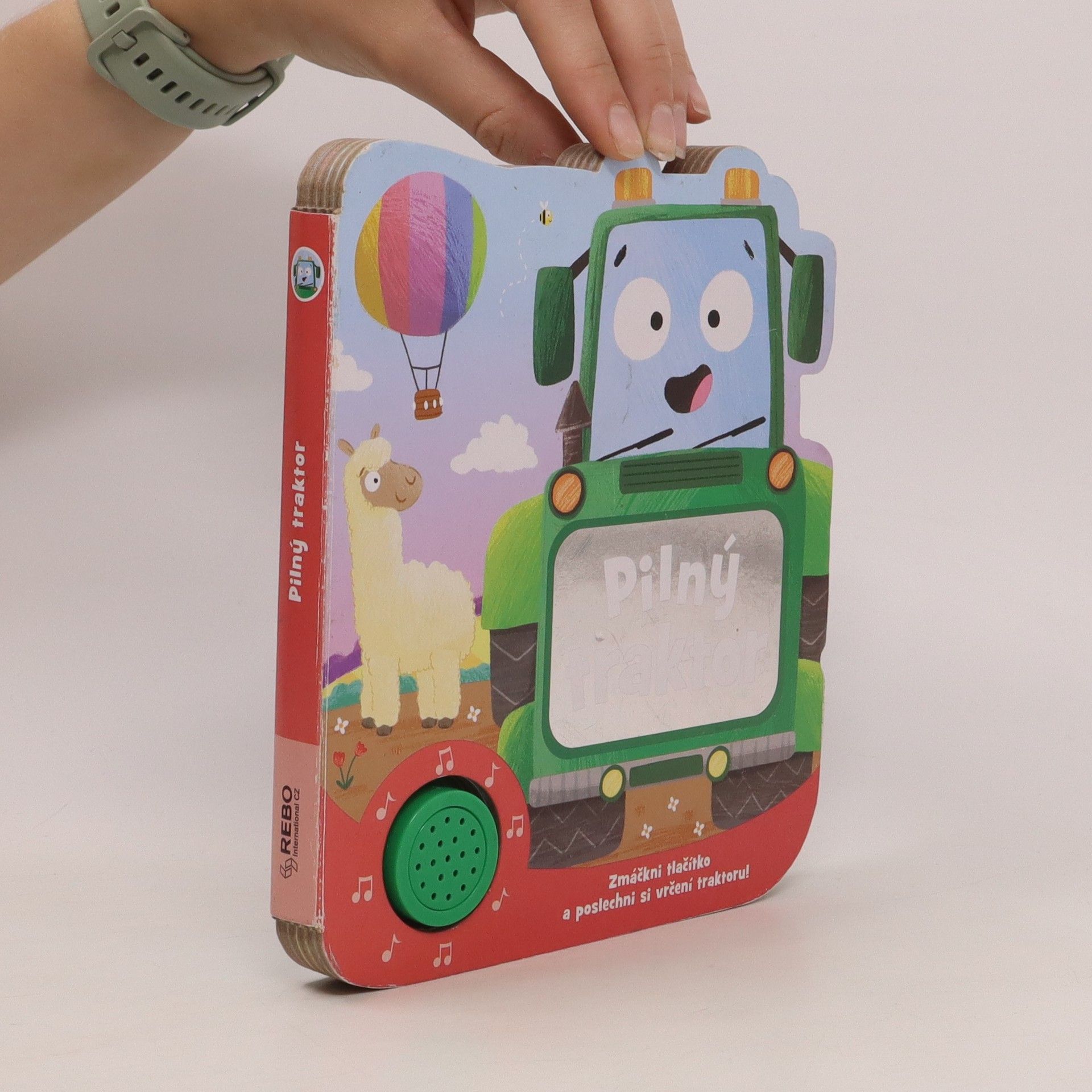 Daisy Edwards Pilný traktor : zmáčkni tlačítko a poslechni si vrčení traktoru!