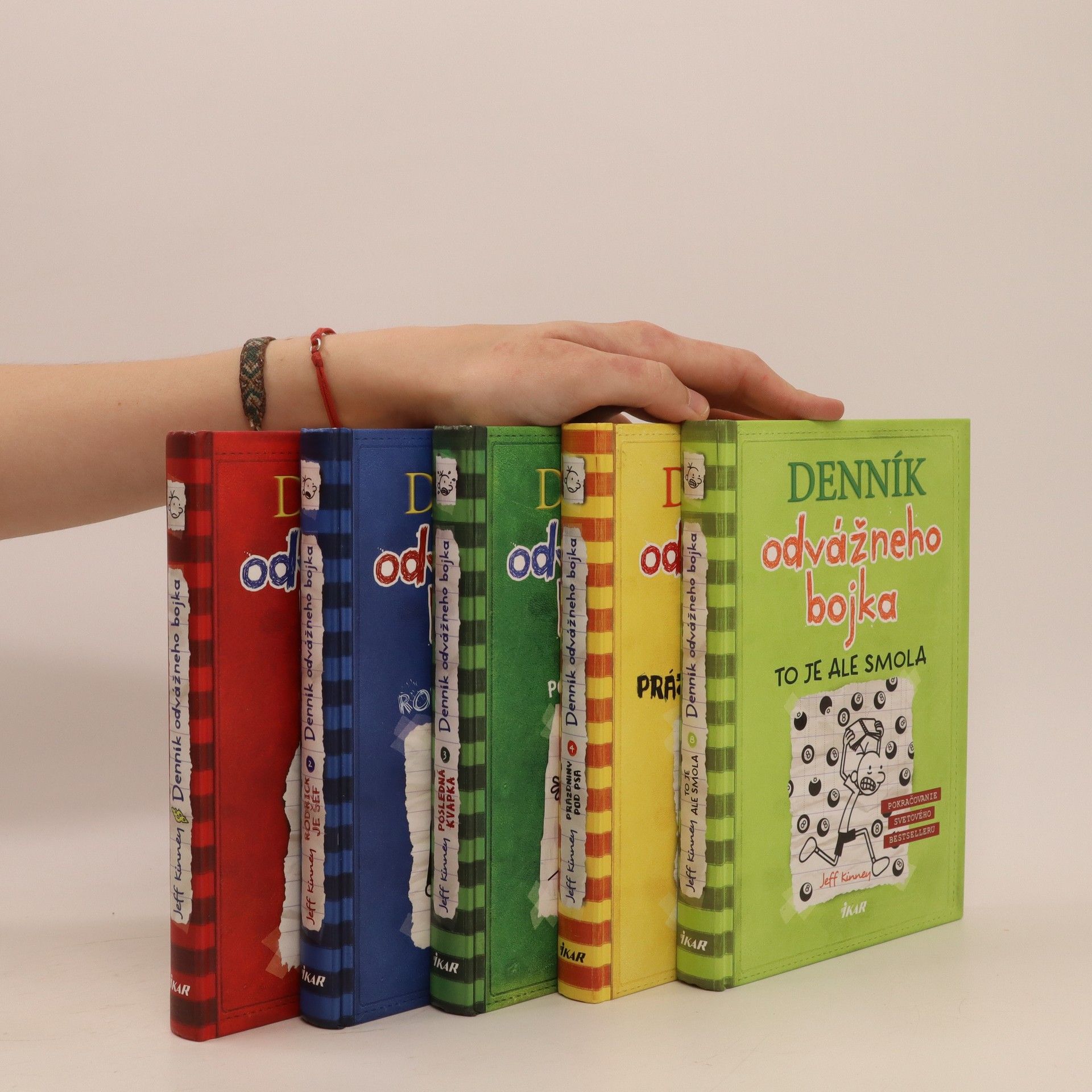 Jeff Kinney Denník odvážneho bojka. Díly 1,2,3,4