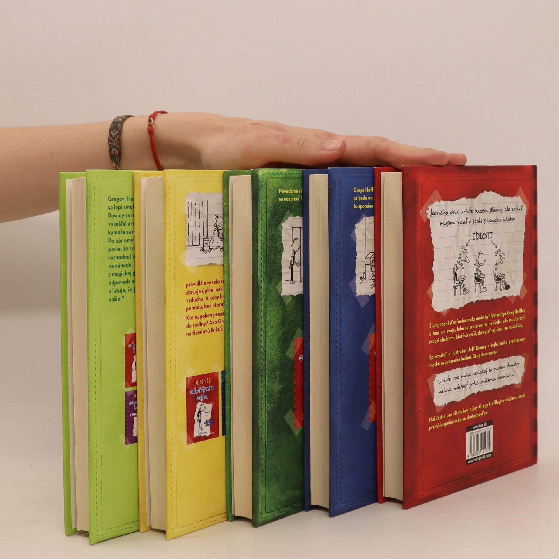 Jeff Kinney Denník odvážneho bojka. Díly 1,2,3,4