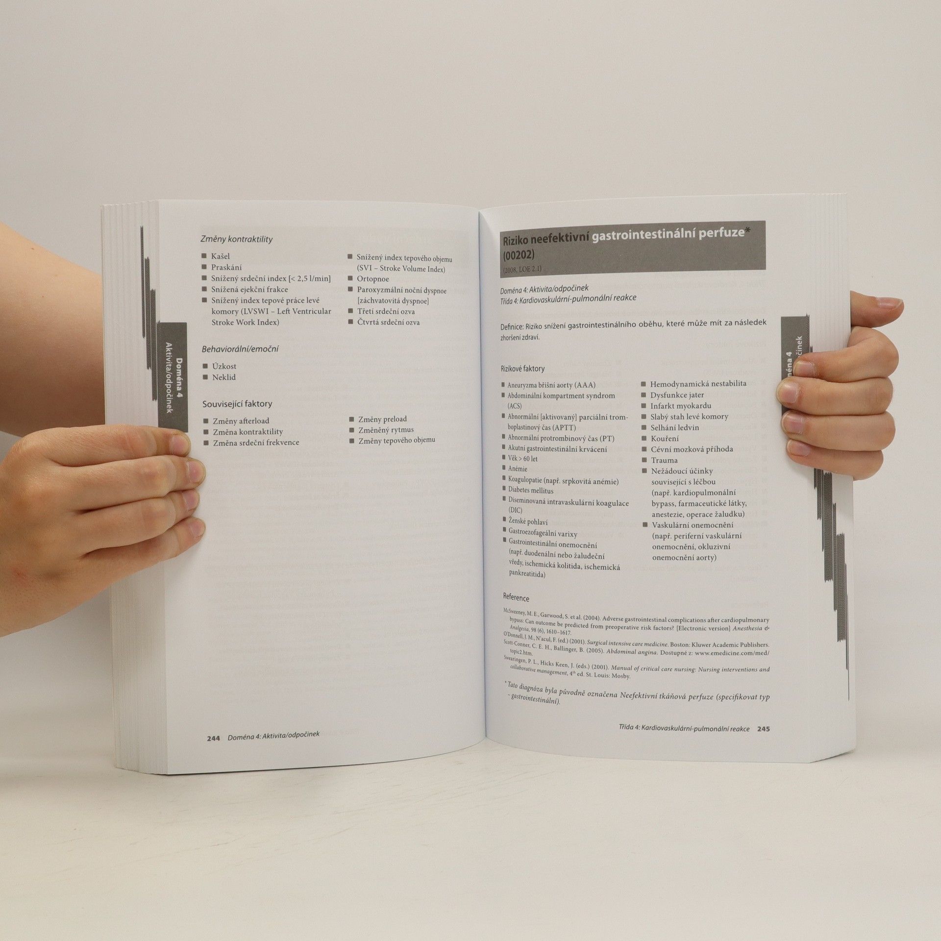 Kolektiv autorů Ošetřovatelské diagnózy: Definice a klasifikace 2012-2014