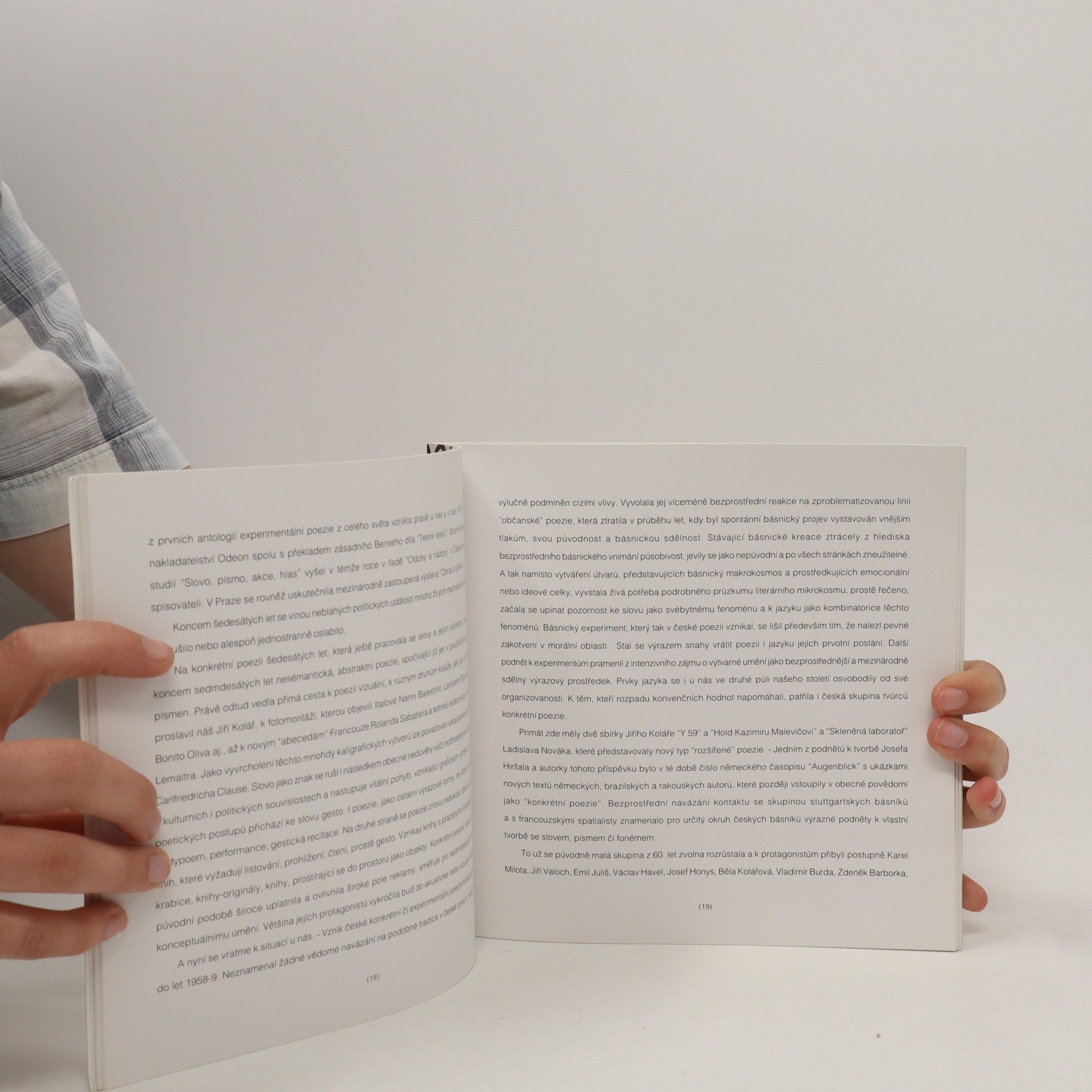 Josef Hiršal Báseň, obraz, gesto, zvuk: experimentální poezie 60. let