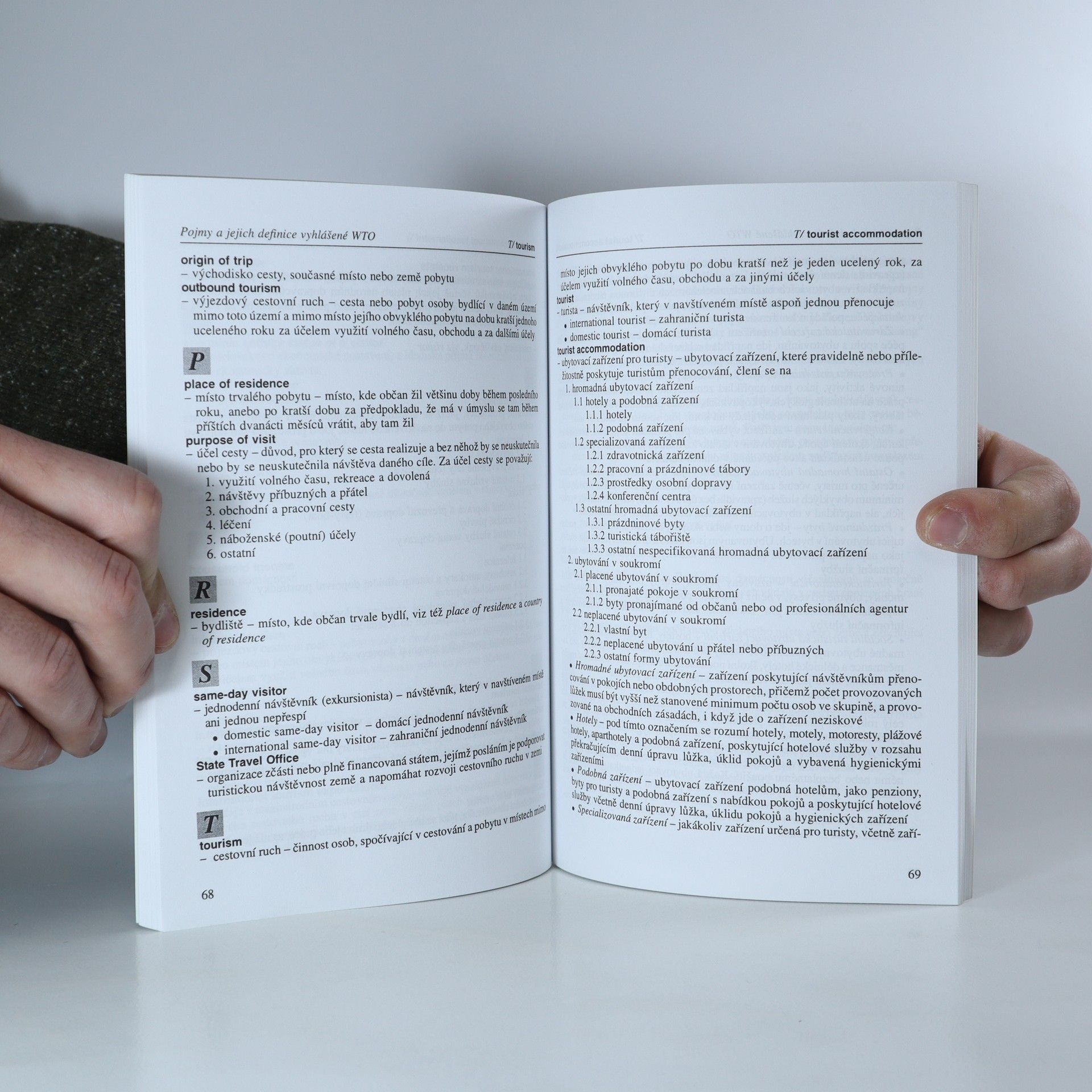 Jiří Čech Malá encyklopedie cestovního ruchu. Vybrané pojmy v češtině a angličtině, definice, zkratky