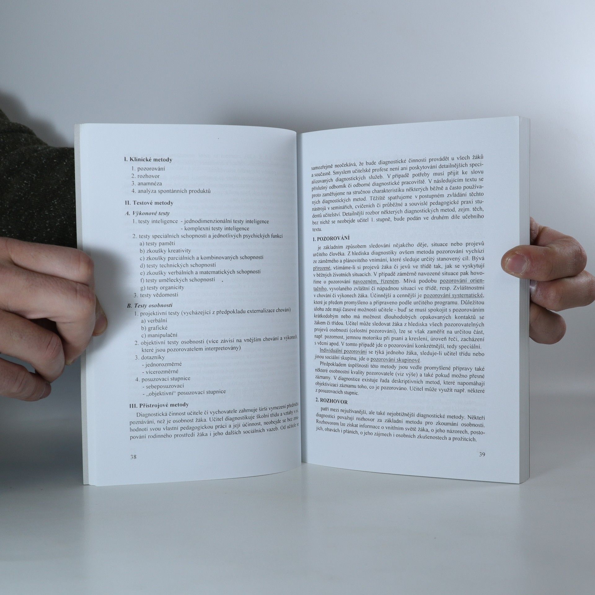Miloslava Dvořáková Pedagogicko psychologická diagnostika I.