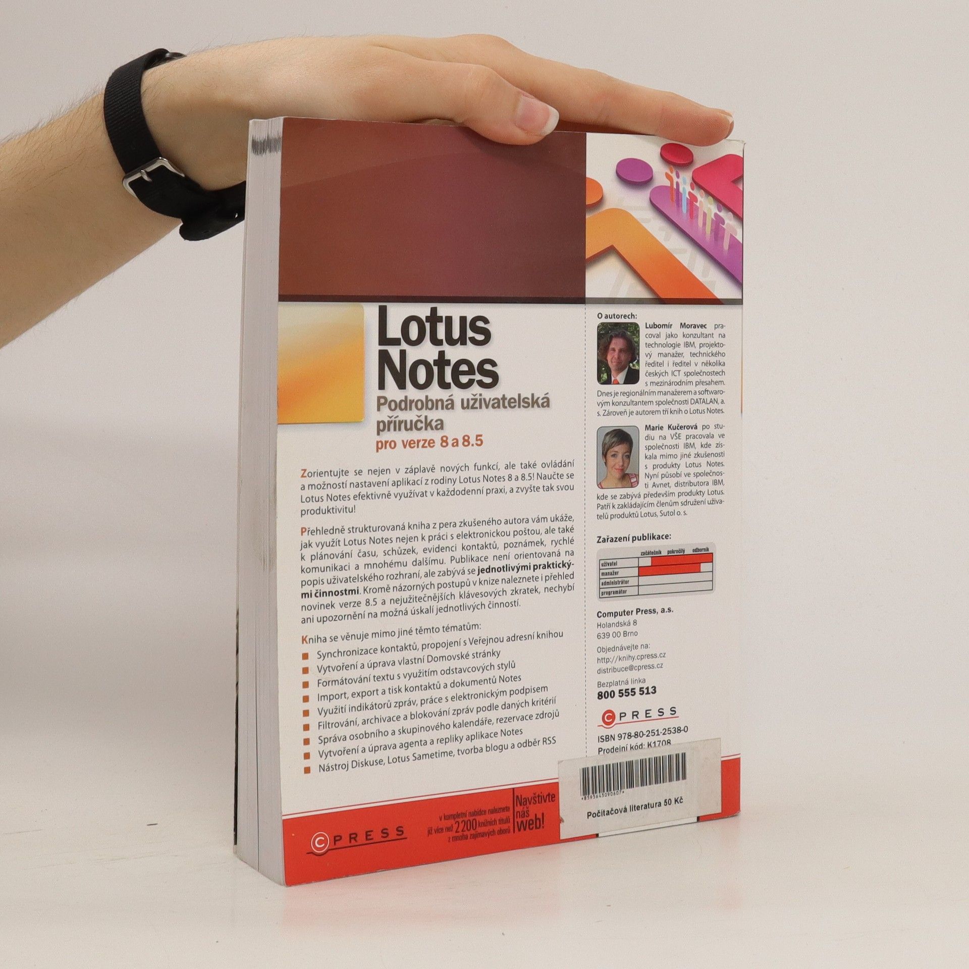 Luboš Moravec Lotus Notes - podrobná uživatelská příručka