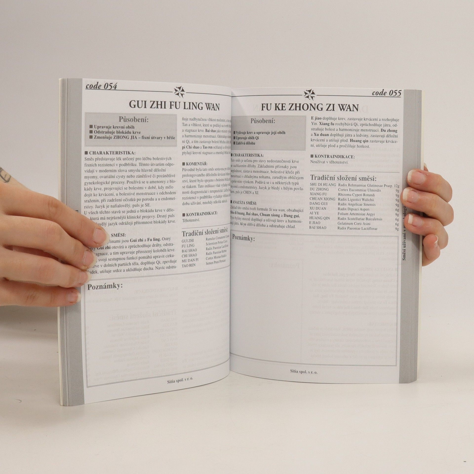 Collectif d'auteurs Tradiční čínská medicína: Katalog patentních přípravků