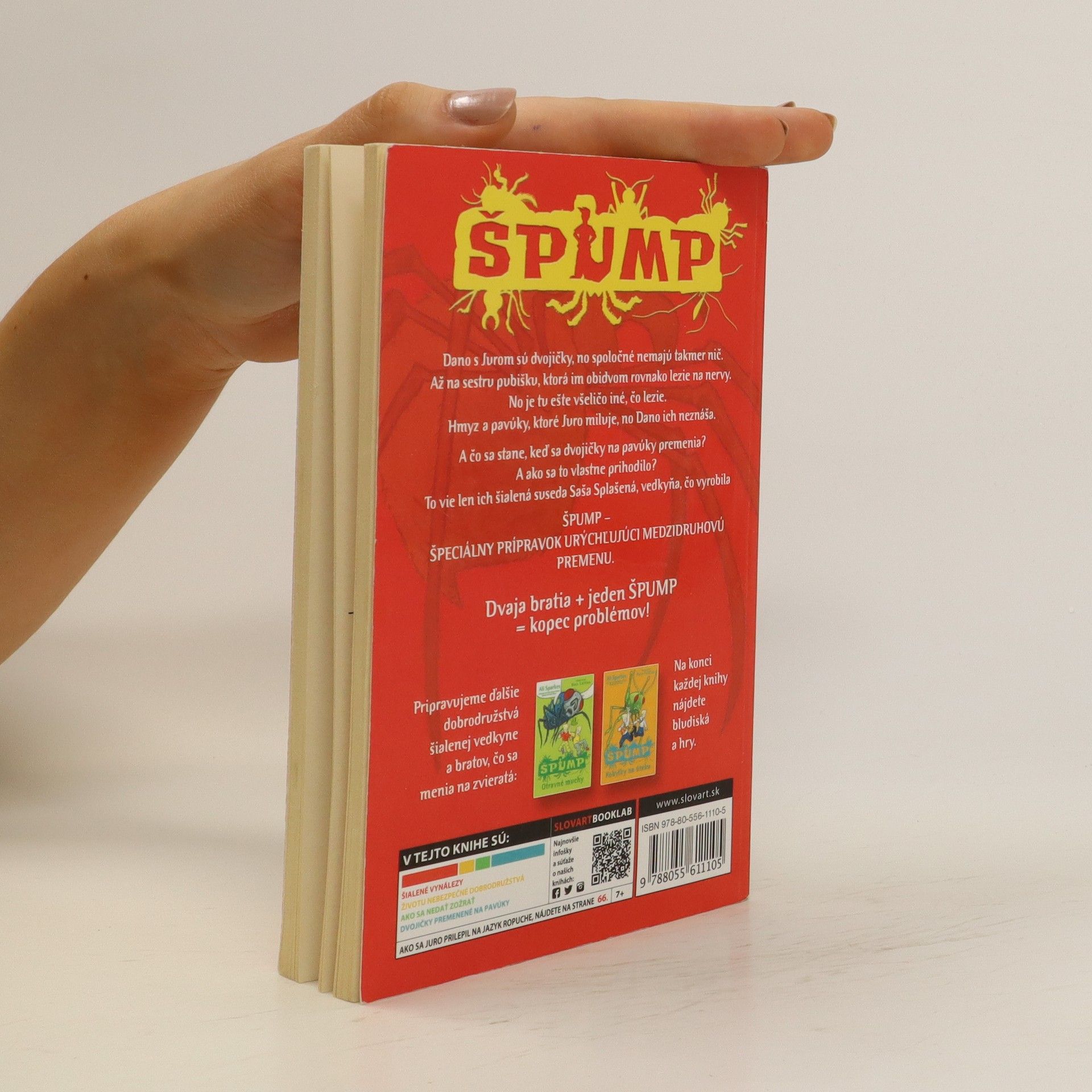 Ali Sparkes Splašené pavúky