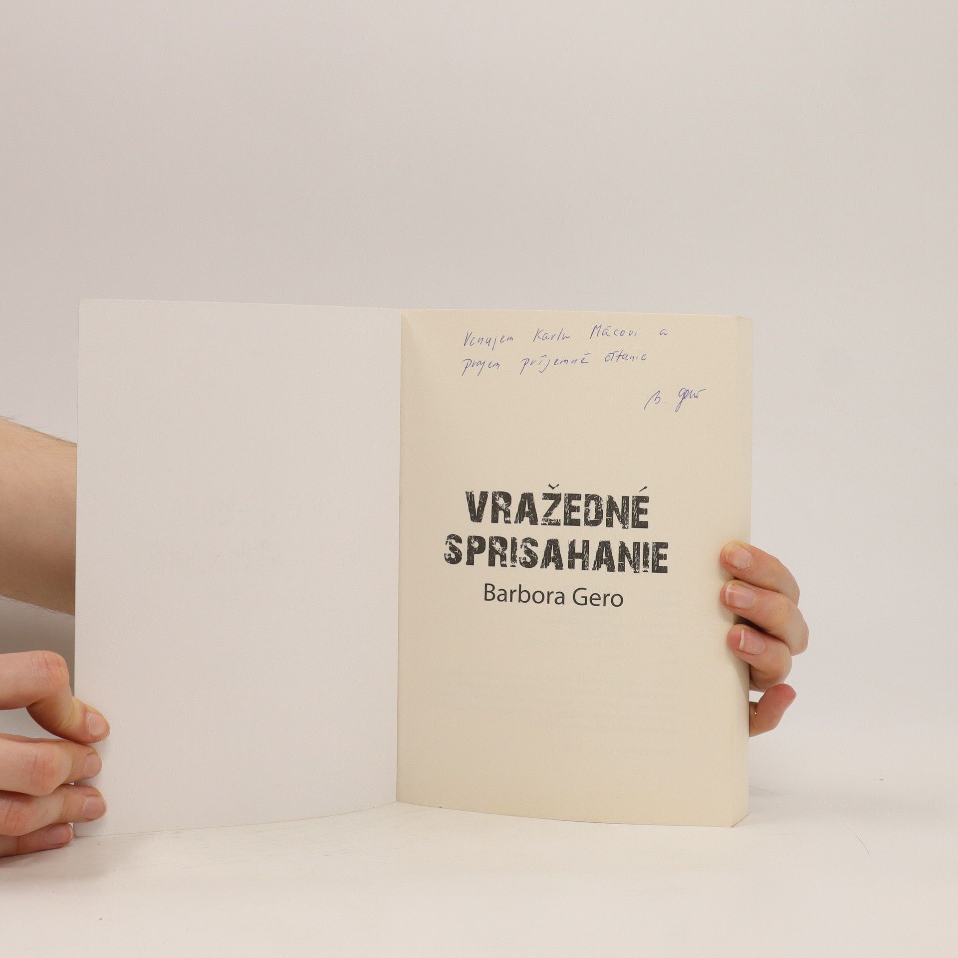 Barbora Gero Vražedné sprisahanie