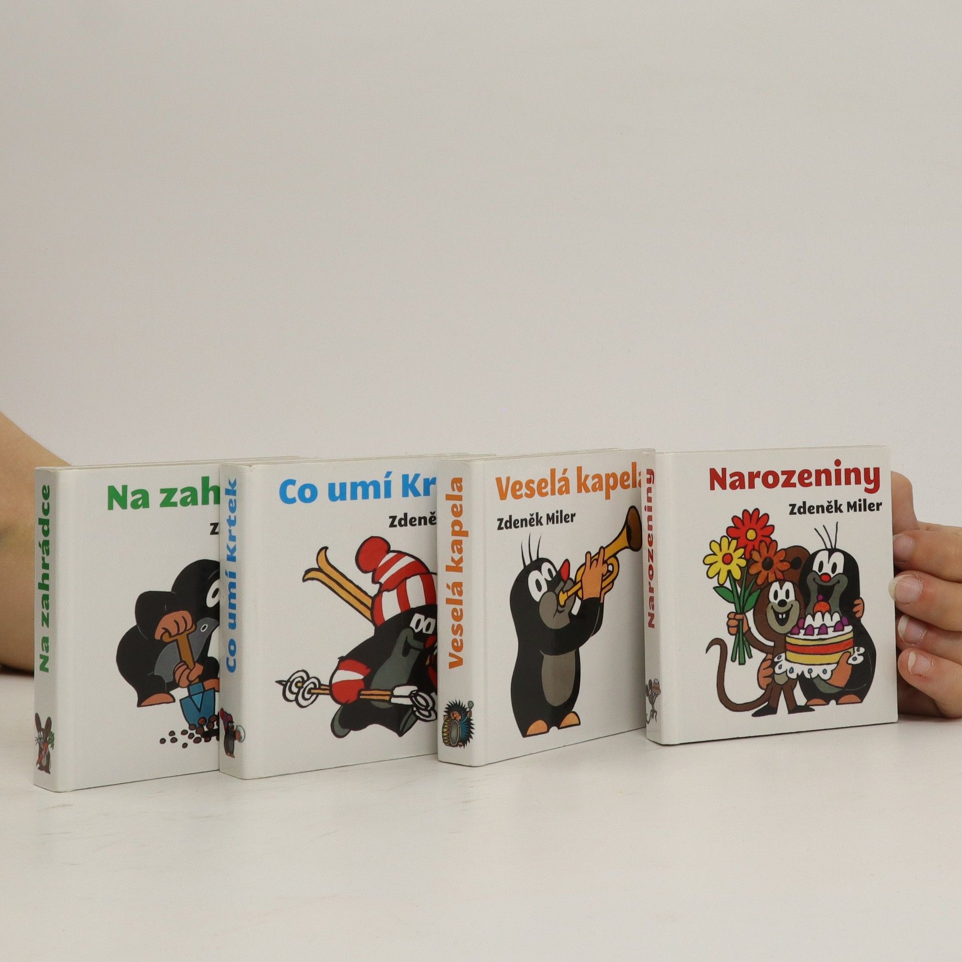 Zdeněk Miler 4x Krtek (4 svazky, box)