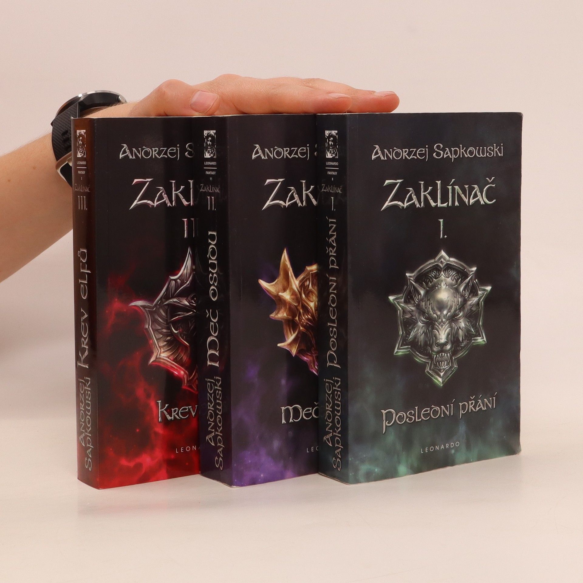 Andrzej Sapkowski Zaklínač 1. - 3. díl