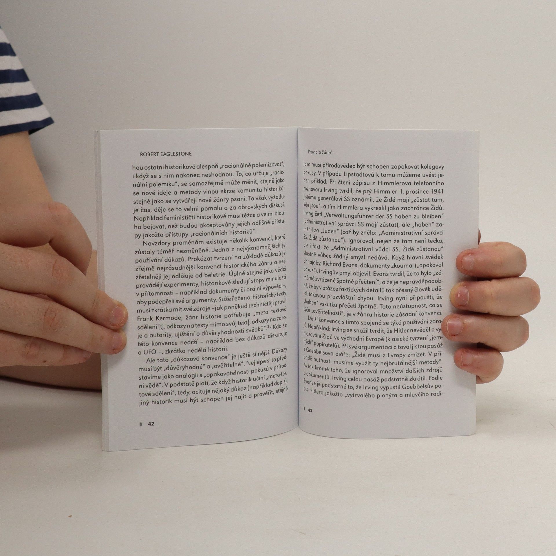 Robert Eaglestone Postmodernismus a popírání holocaustu