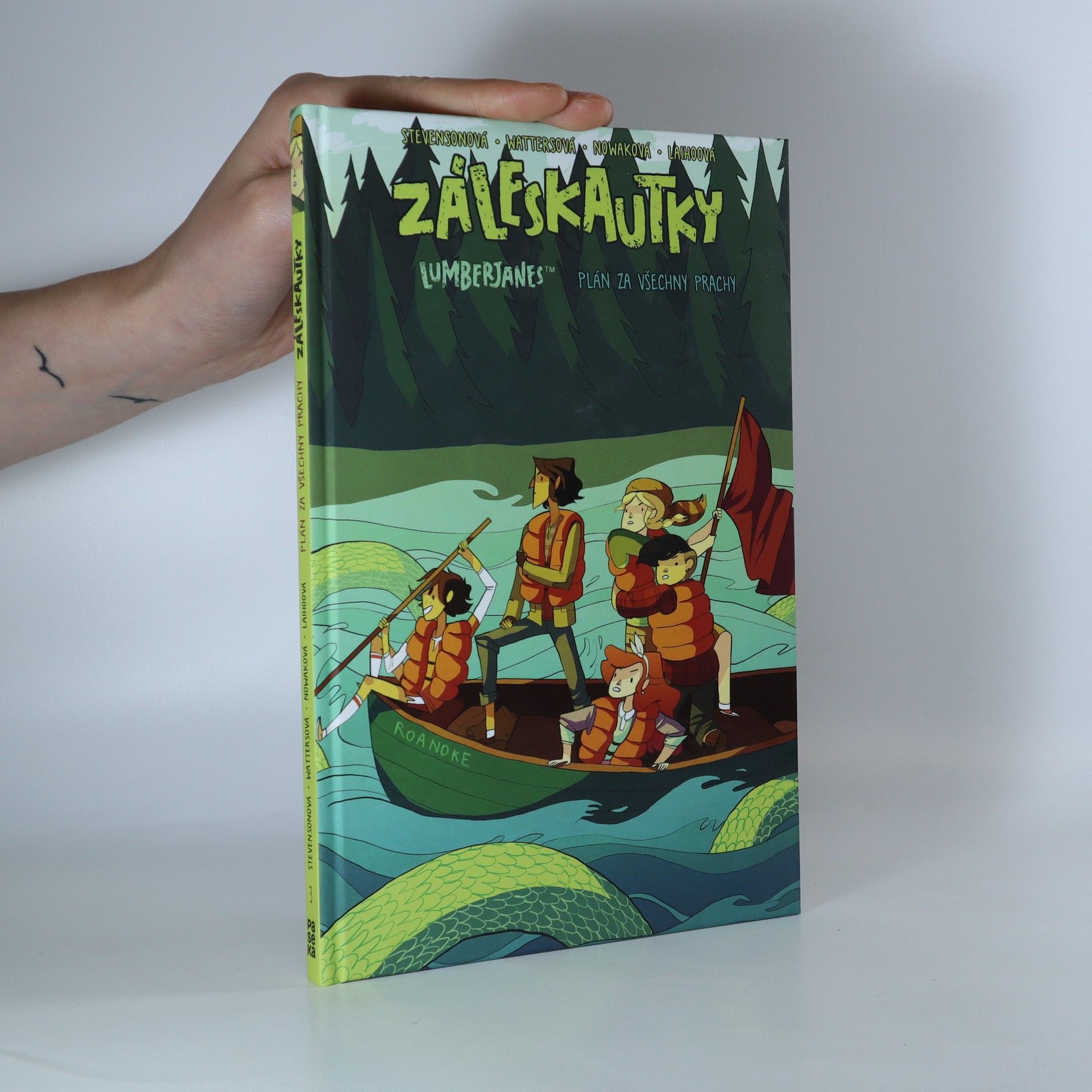 ND Stevenson Záleskautky. Lumberjanes. Plán za všechny prachy