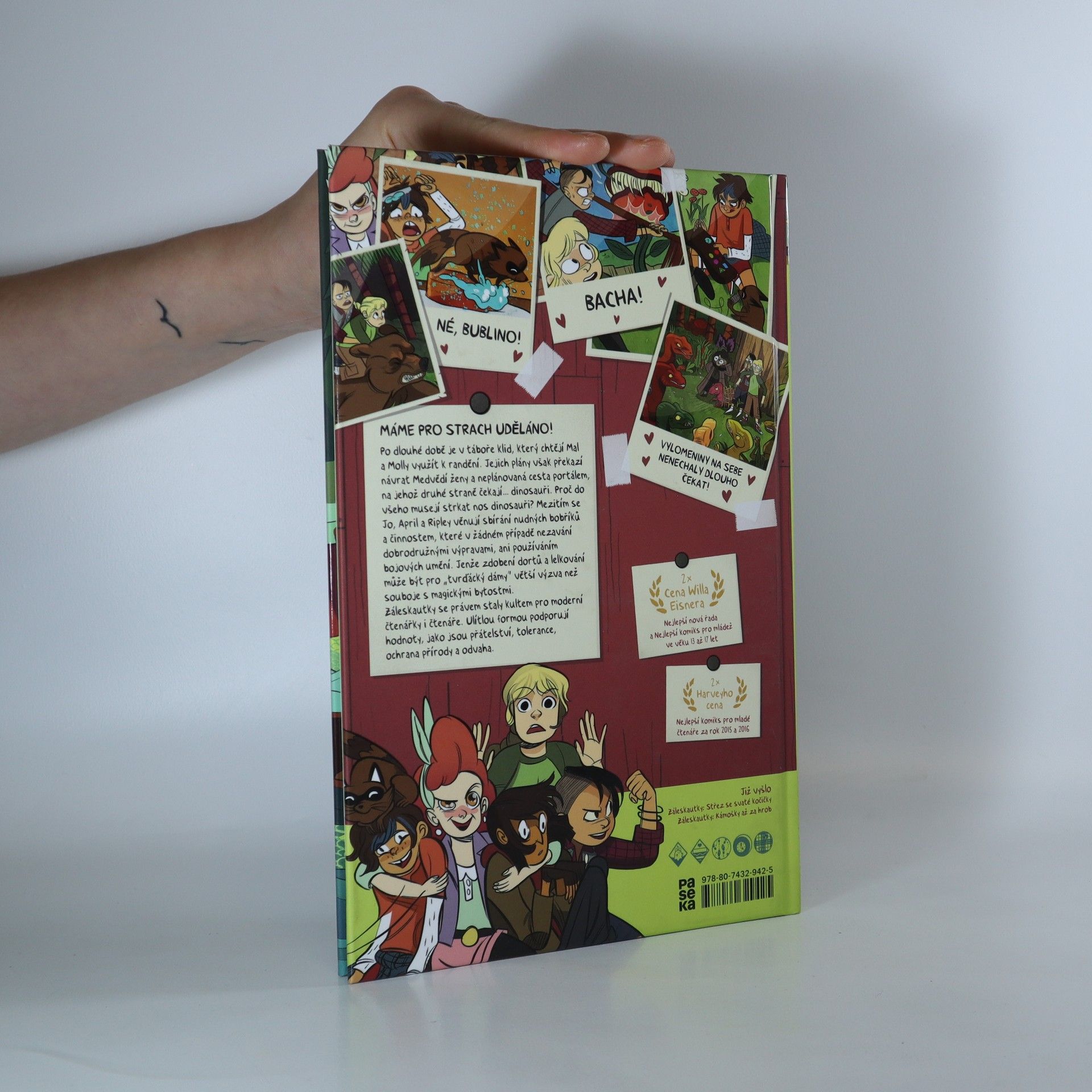 ND Stevenson Záleskautky. Lumberjanes. Plán za všechny prachy