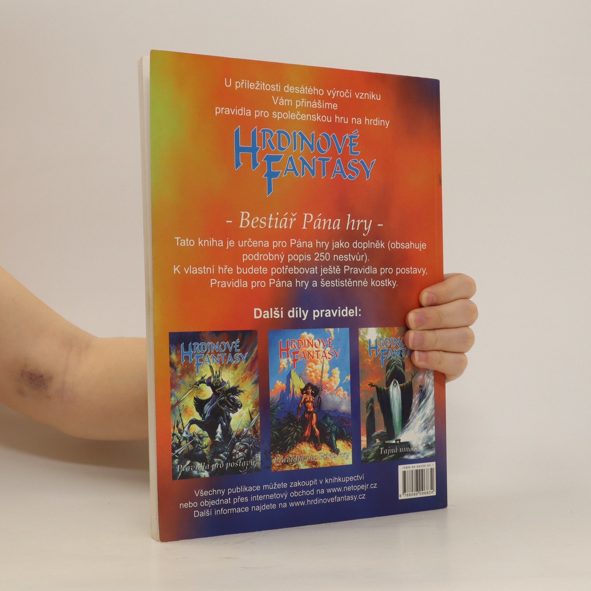 Tomáš Jotov Hrdinové Fantasy. Bestiář Pána hry