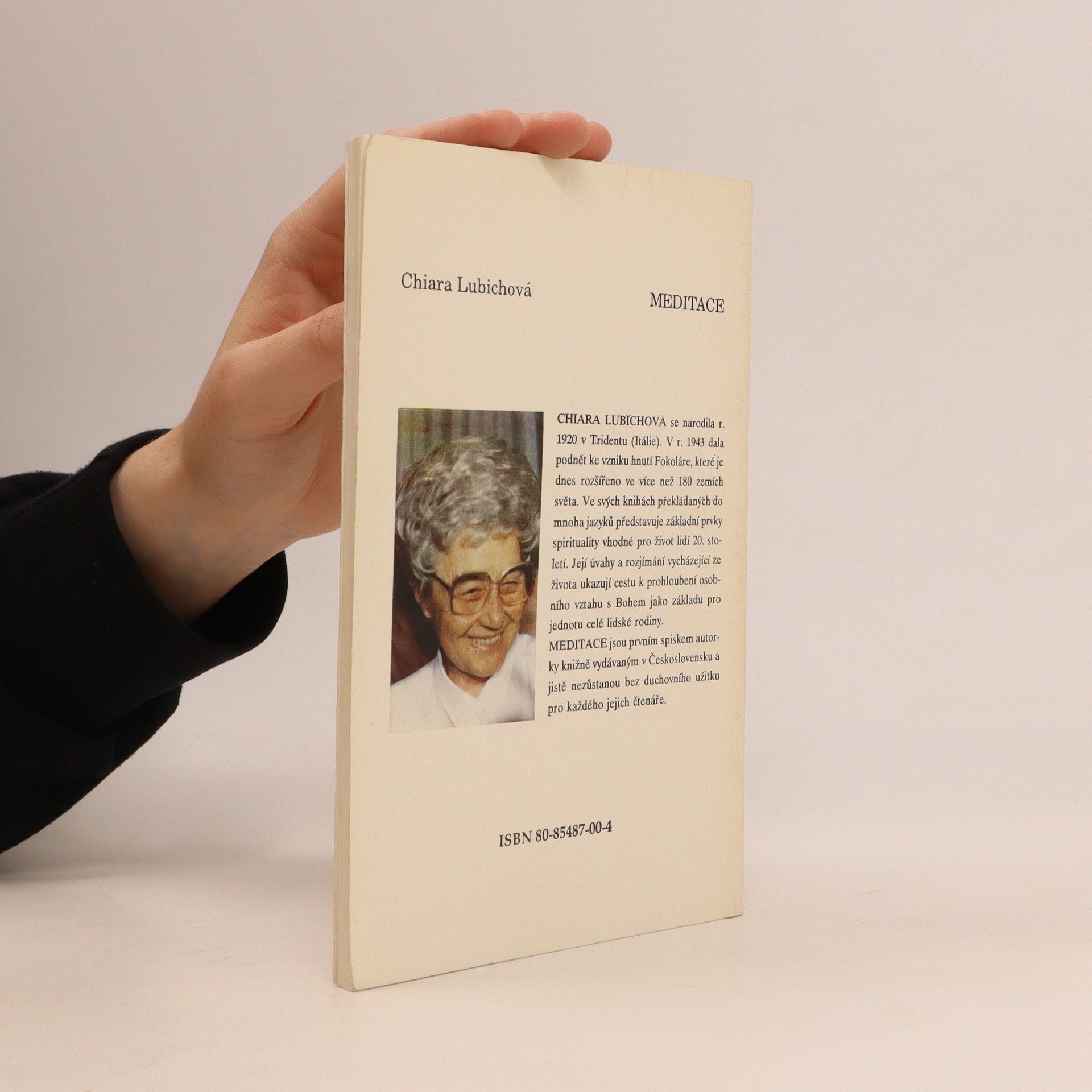 Chiara Lubich Meditace