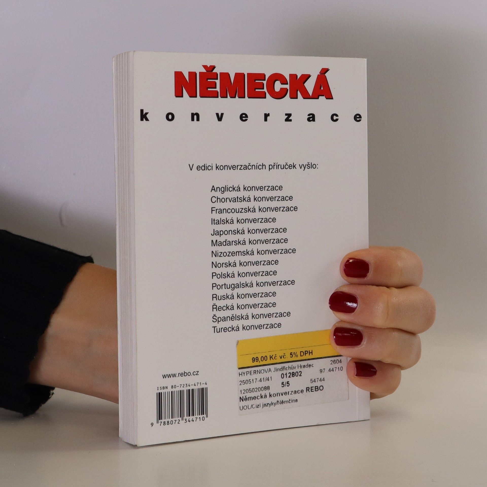 Autorenkollektiv Německá konverzace : [nejpoužívanější slova a fráze na cesty] Konverzace německá
