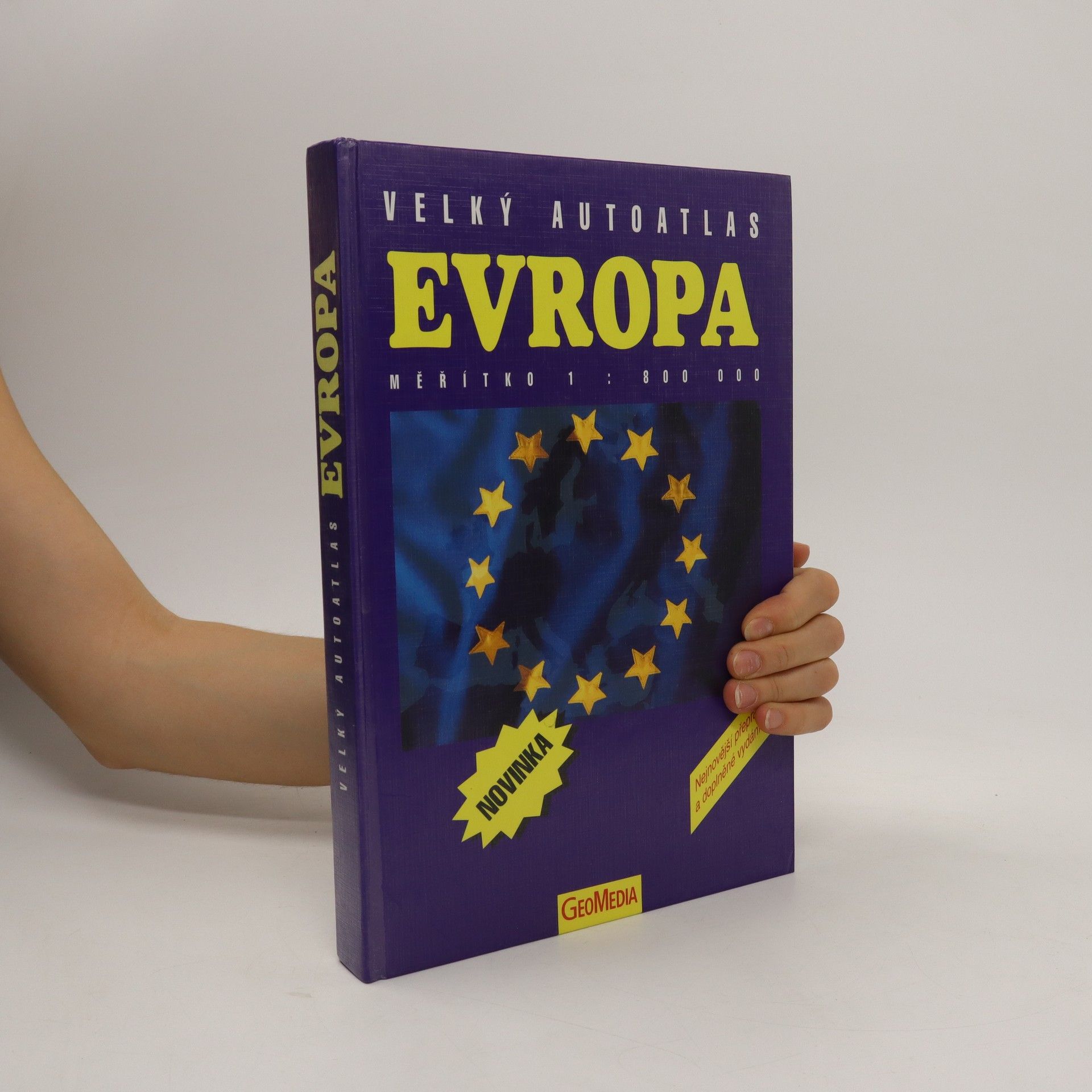 Autorenkollektiv Velký autoatlas Evropa