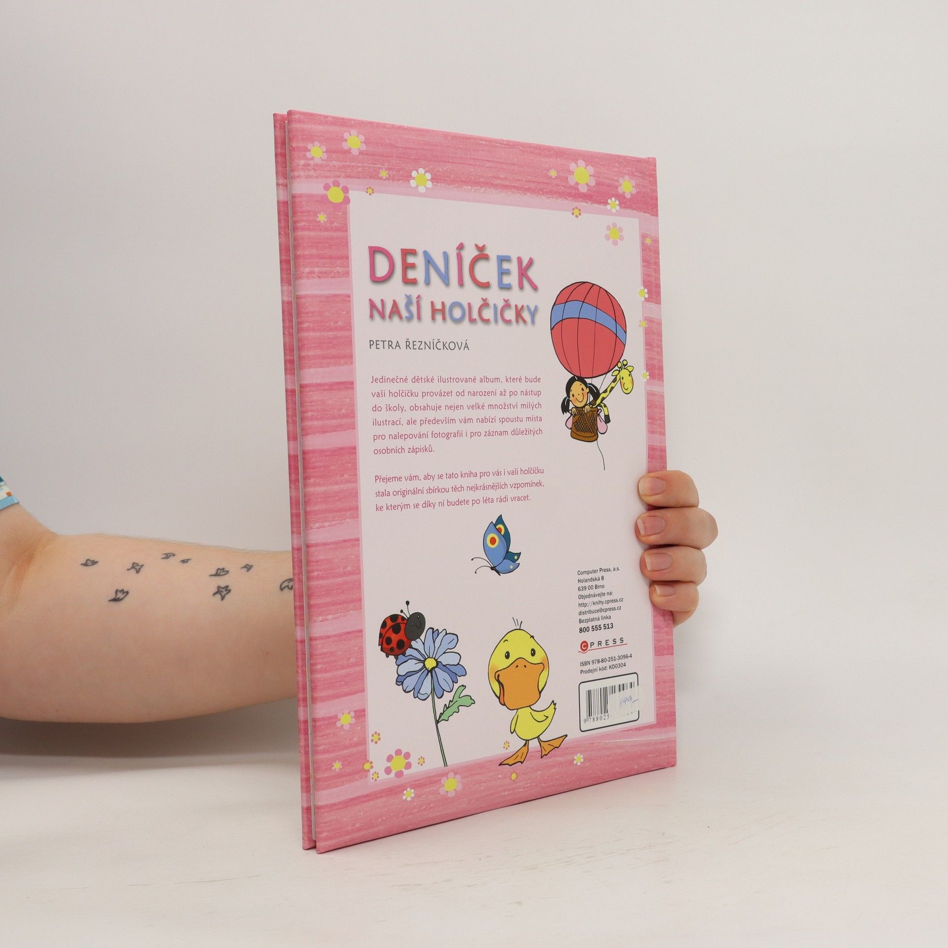 Petra Hauptová Deníček naší holčičky: dětské ilustrované album (od narození do 7 let)