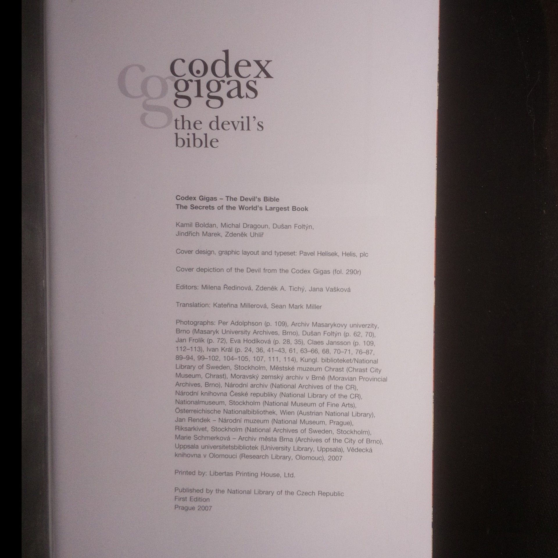 Kamil Boldan Codex Gigas. Ďáblova bible.